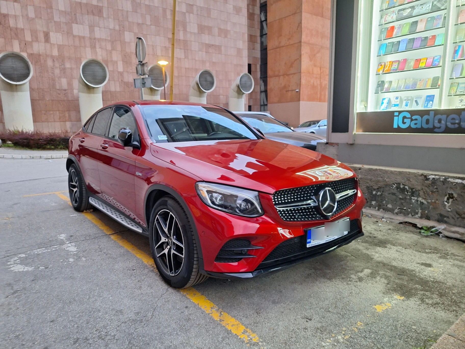 Mercedes-Benz GLC 43 AMG spotted in Čačak, Serbia