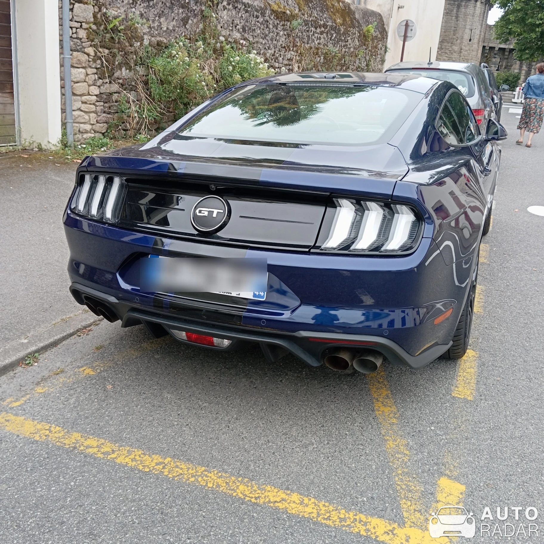 Ford Mustang GT spotted in Guérande, France