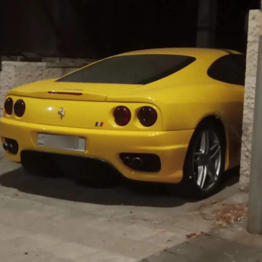 Ferrari 360 Modena spotted in Amman, Jordan