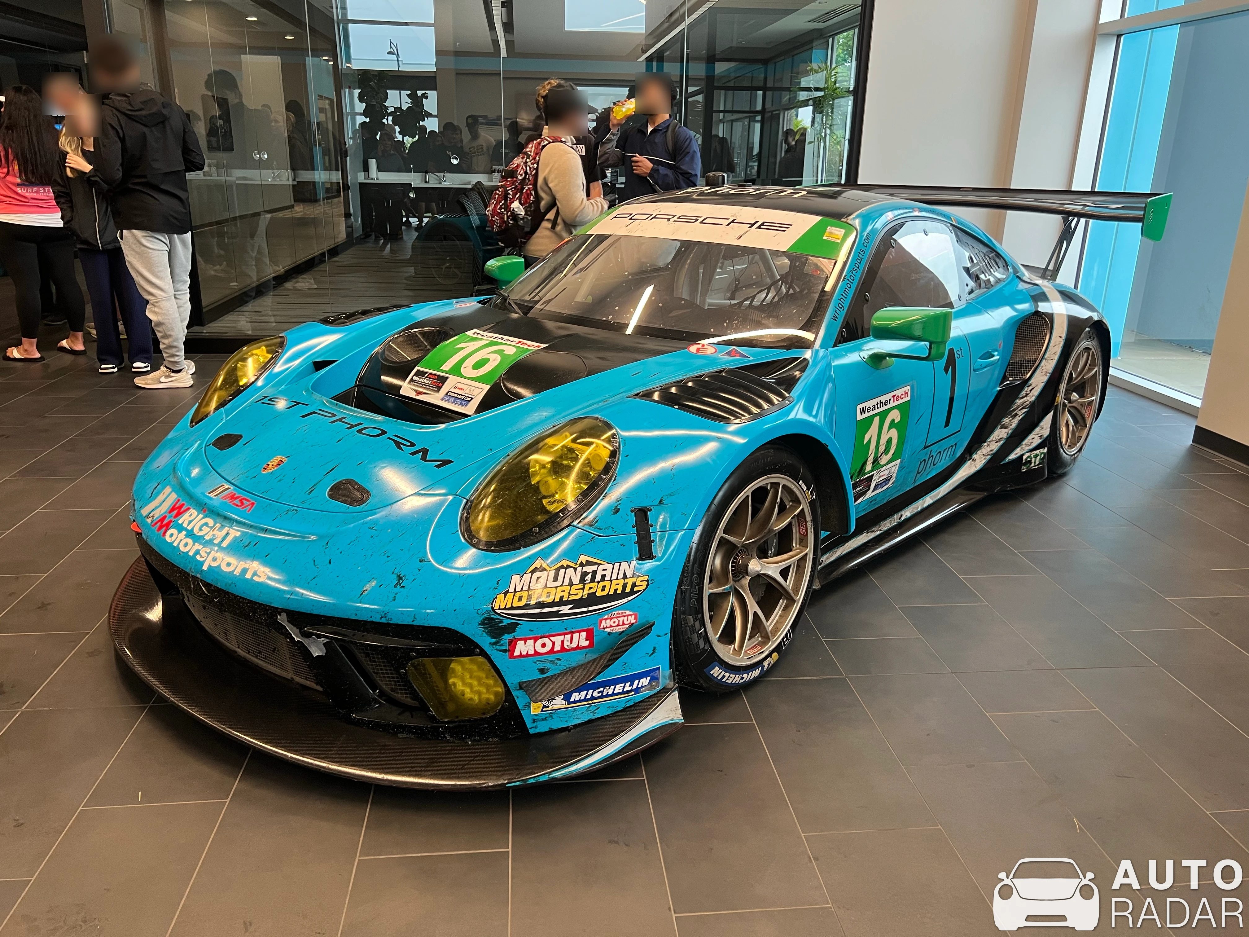 Porsche 992 GT3 R spotted in Fenton