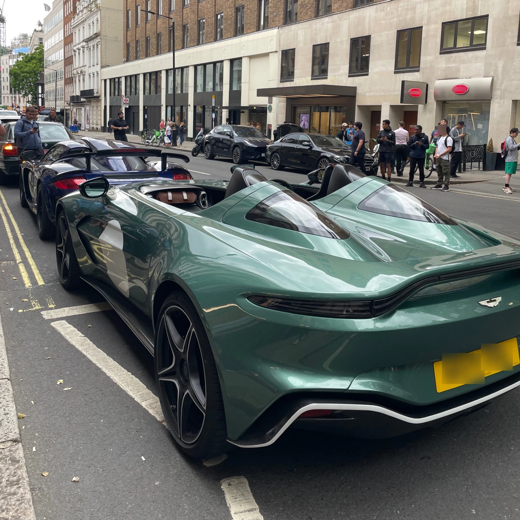 Aston Martin V12 Speedster spotted in Greater London, United Kingdom