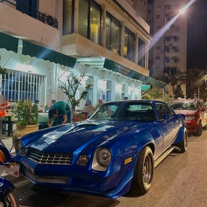 Chevrolet Camaro (approximately late 1970s to early 1980s) spotted in La Goulette, Tunisia