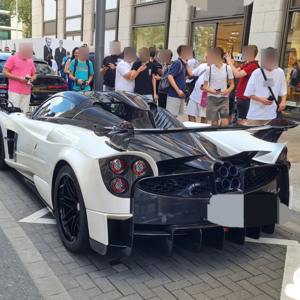 Pagani Zonda spotted in Oss, Nederland