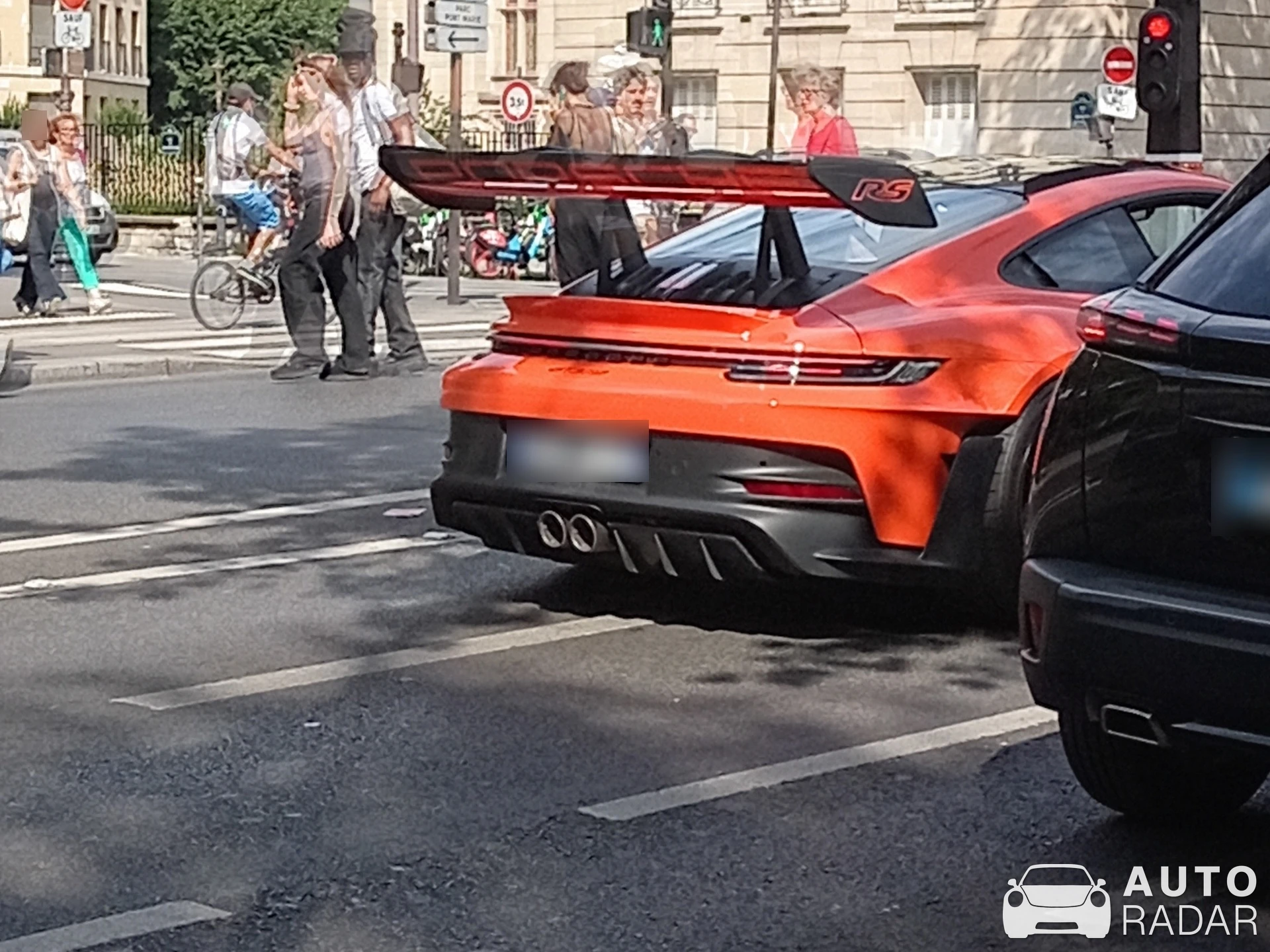 Porsche 992 GT3 RS MkI spotted in Le Raincy