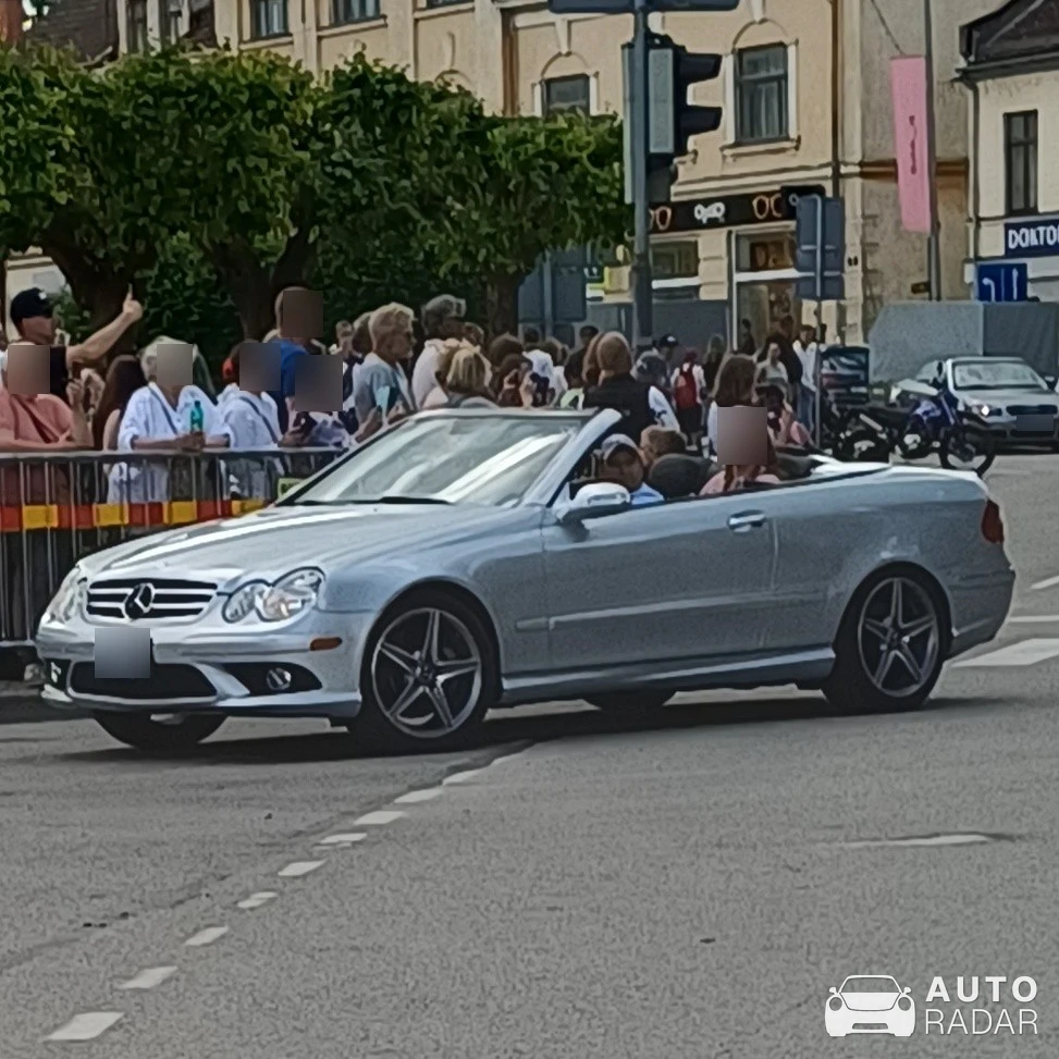 Mercedes-Benz CLK 63 AMG Cabriolet spotted in Saldus