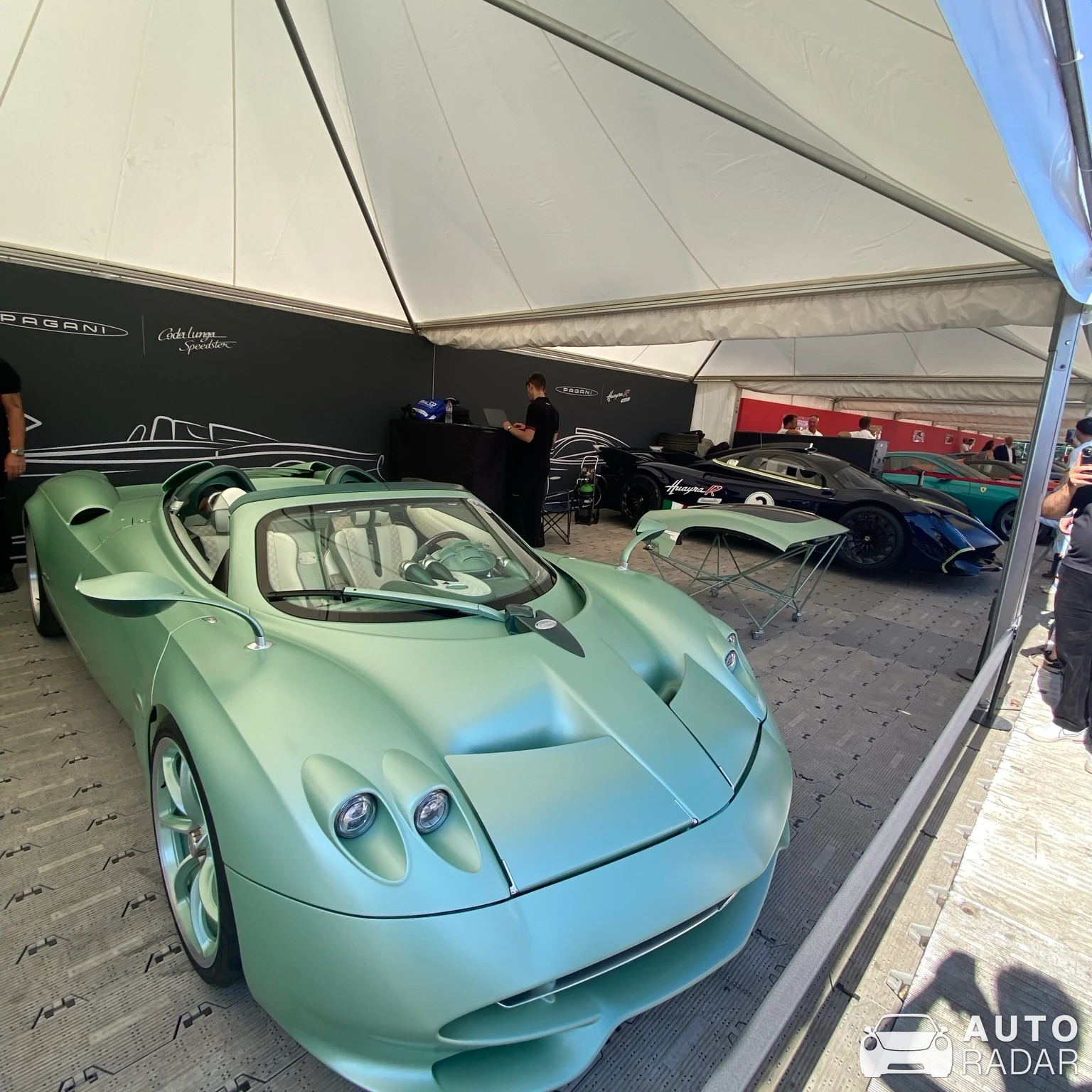 Pagani Huayra Codalunga spotted in Chichester