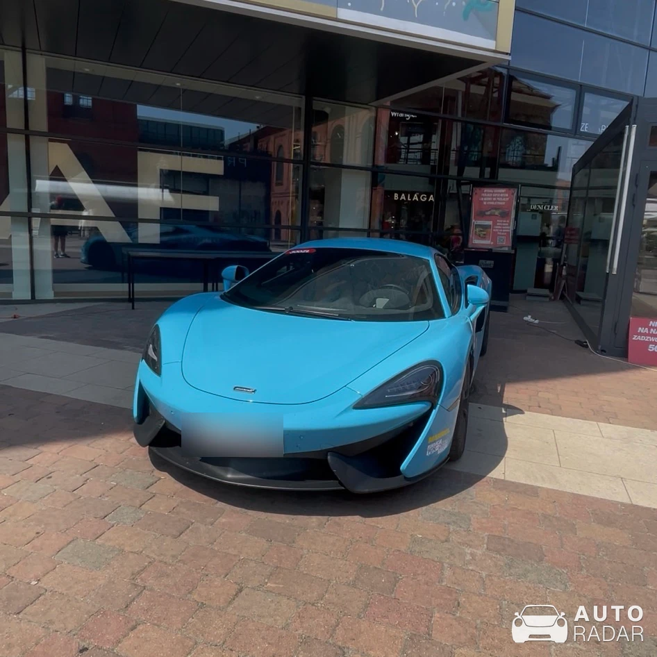McLaren 570S spotted in Pabianice