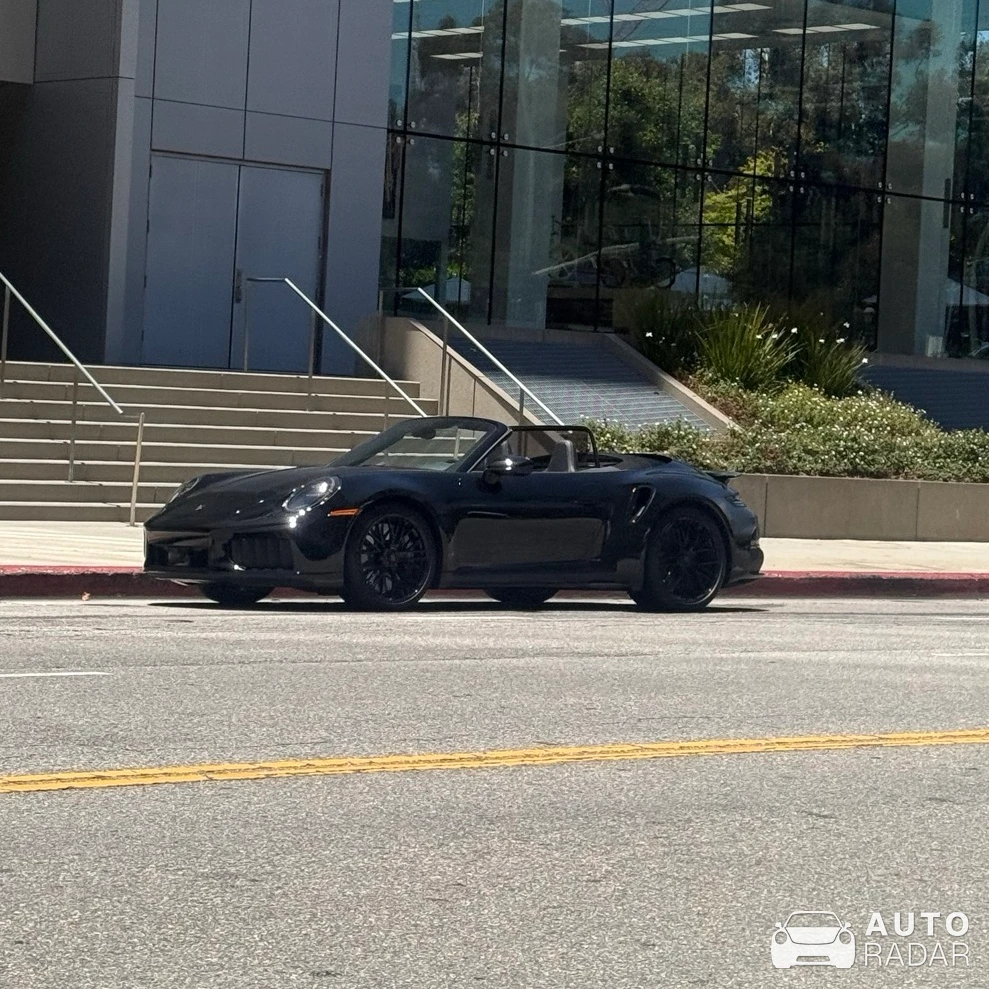 Porsche 992 Turbo S Cabriolet MkII spotted in Los Angeles