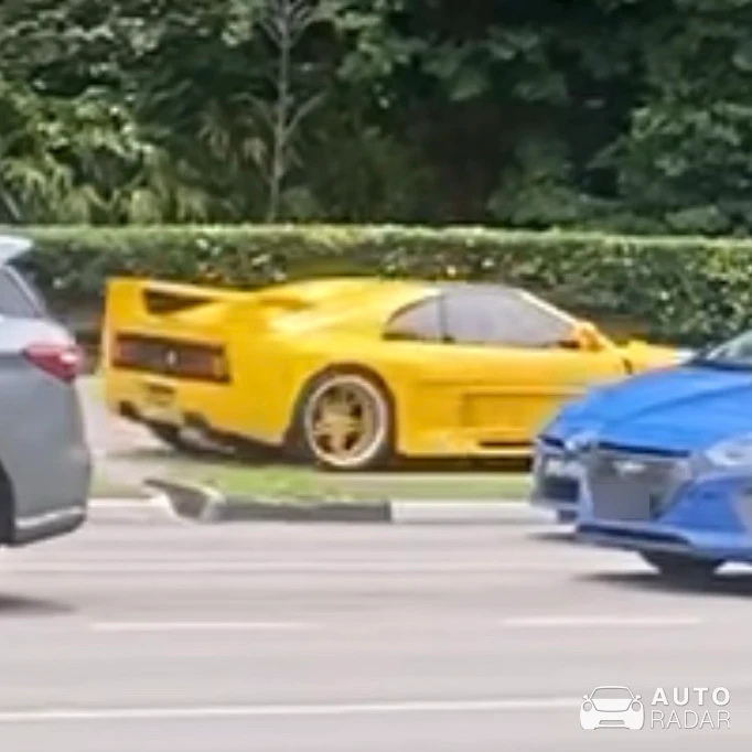 Ferrari F48 Koenig-Specials spotted in Singapore