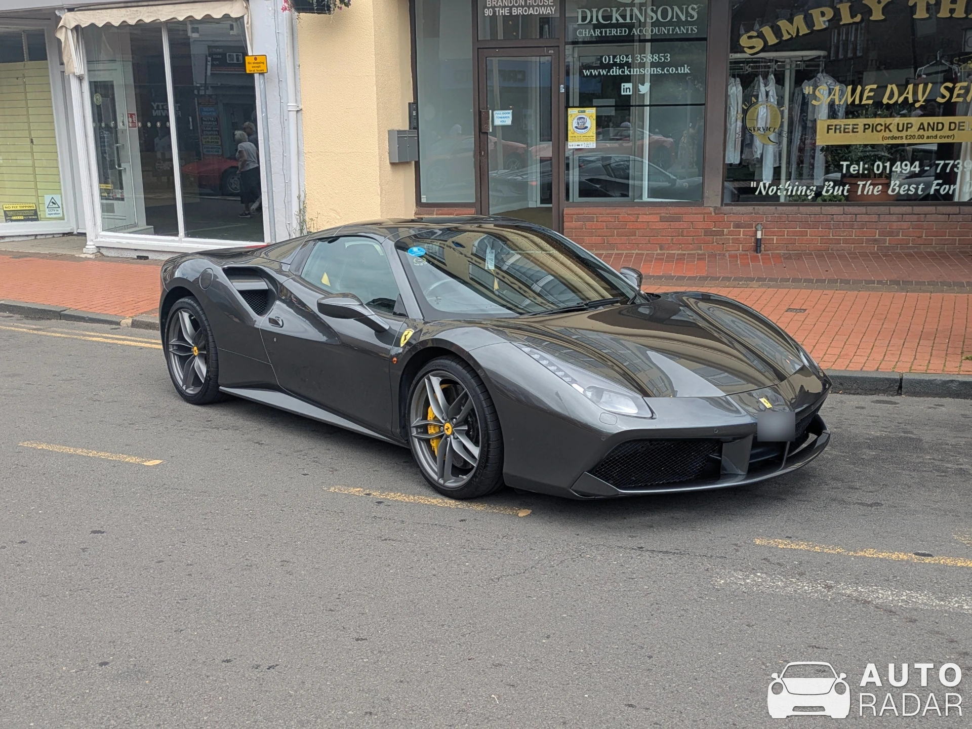 Ferrari 488 GTB spotted in Richmond