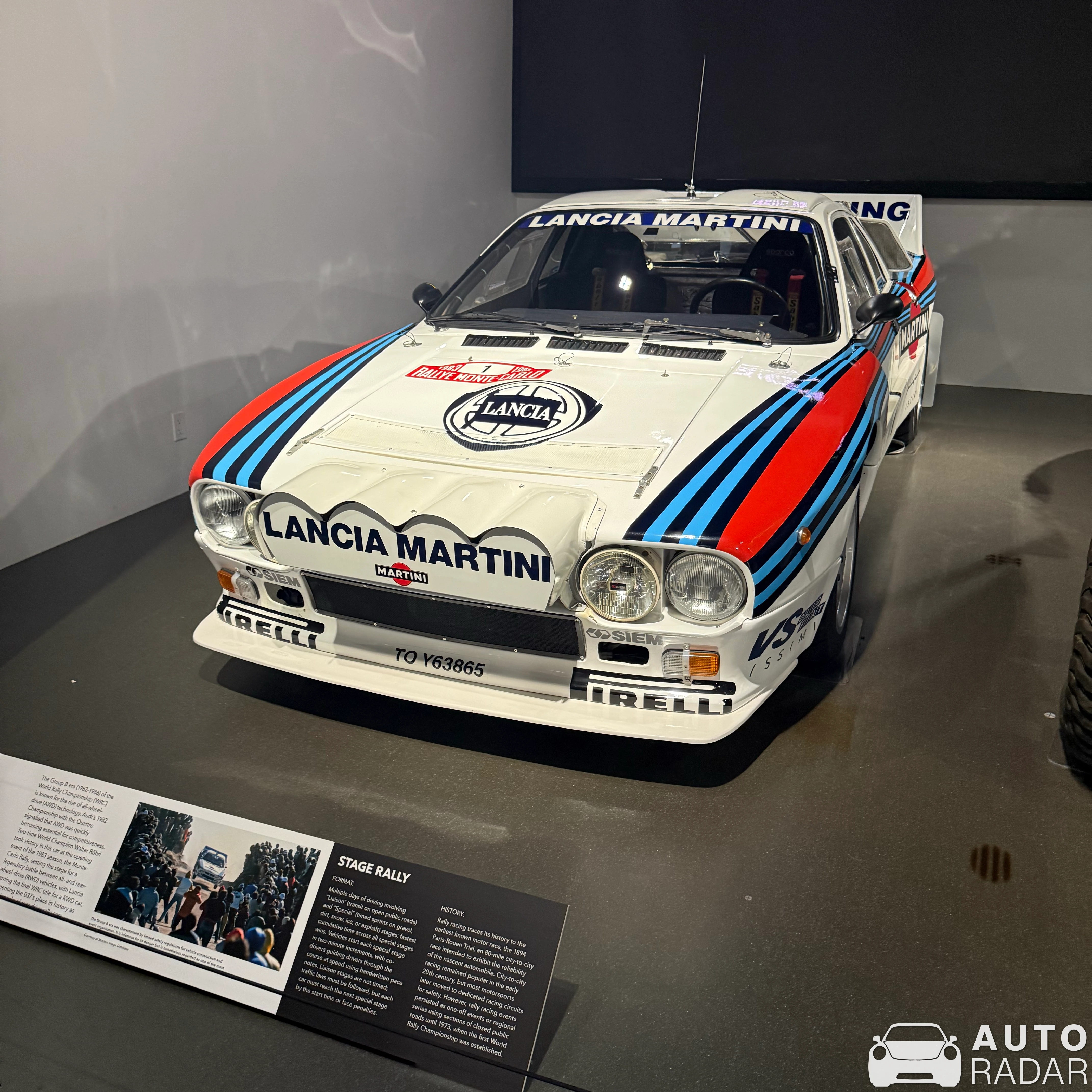 Lancia Rally 037 spotted in Los Angeles
