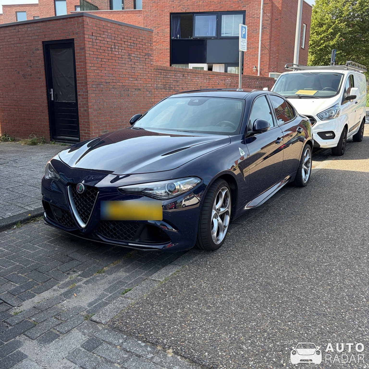 Alfa Romeo Giulia Quadrifoglio spotted in Den Haag