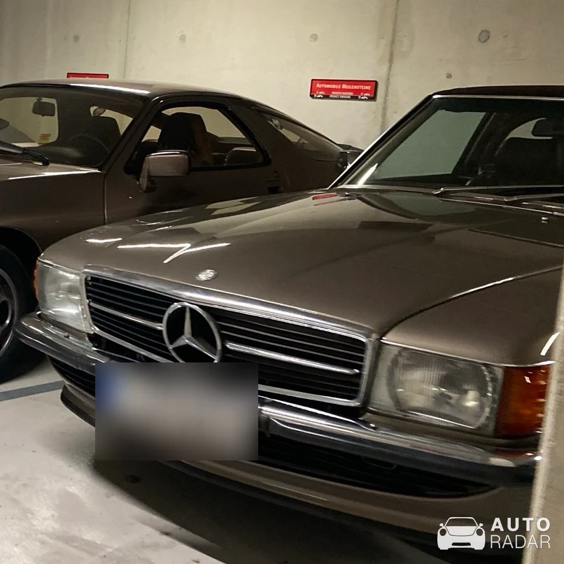 Mercedes-Benz 300SL R107 spotted in München