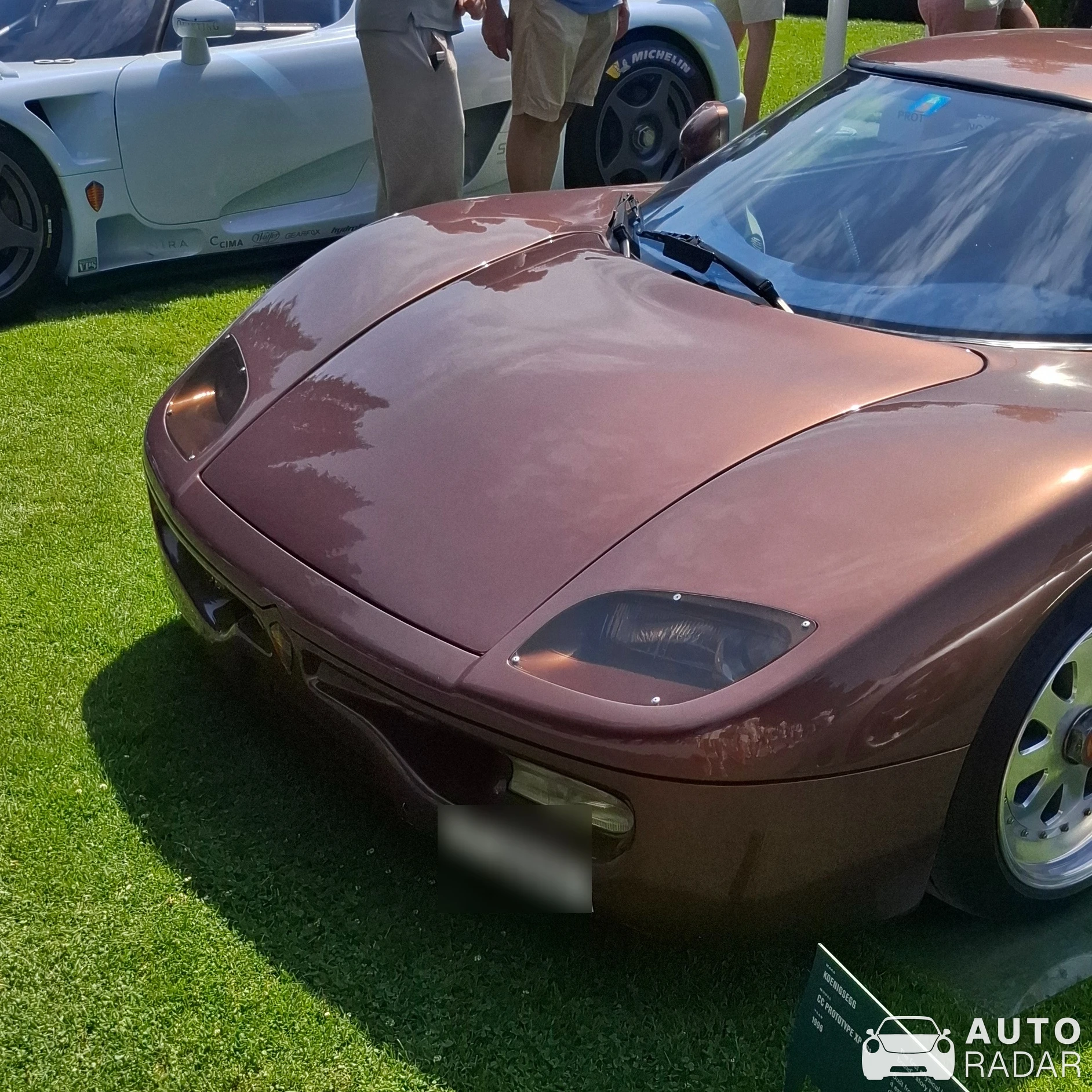 Koenigsegg CC Prototype spotted in Båstad