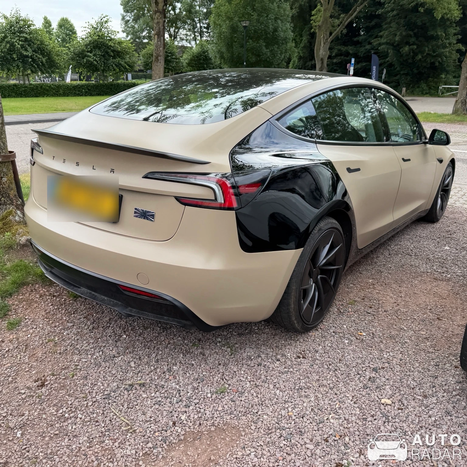 Tesla Model 3 spotted in Maarssen
