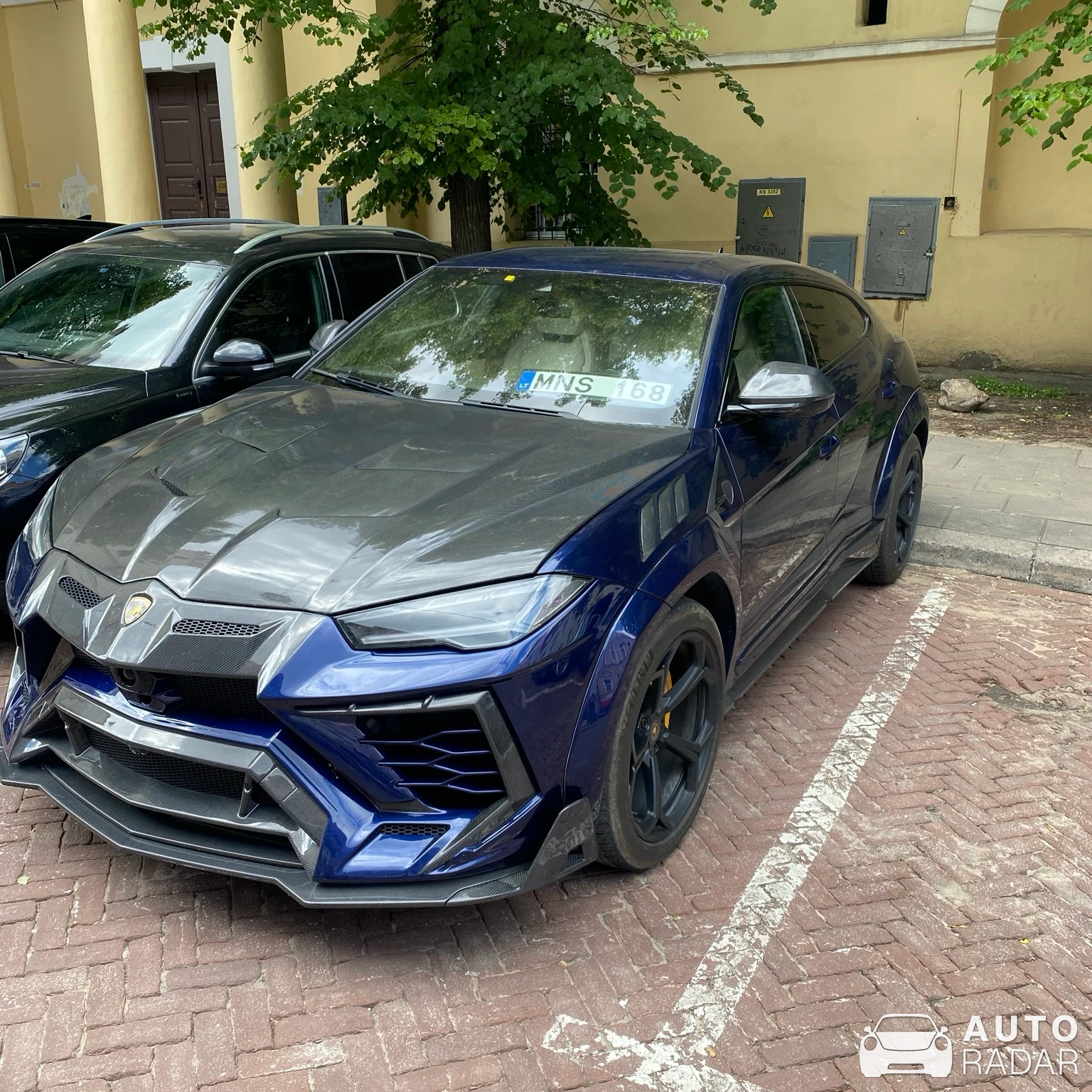Lamborghini Urus spotted in Vilnius
