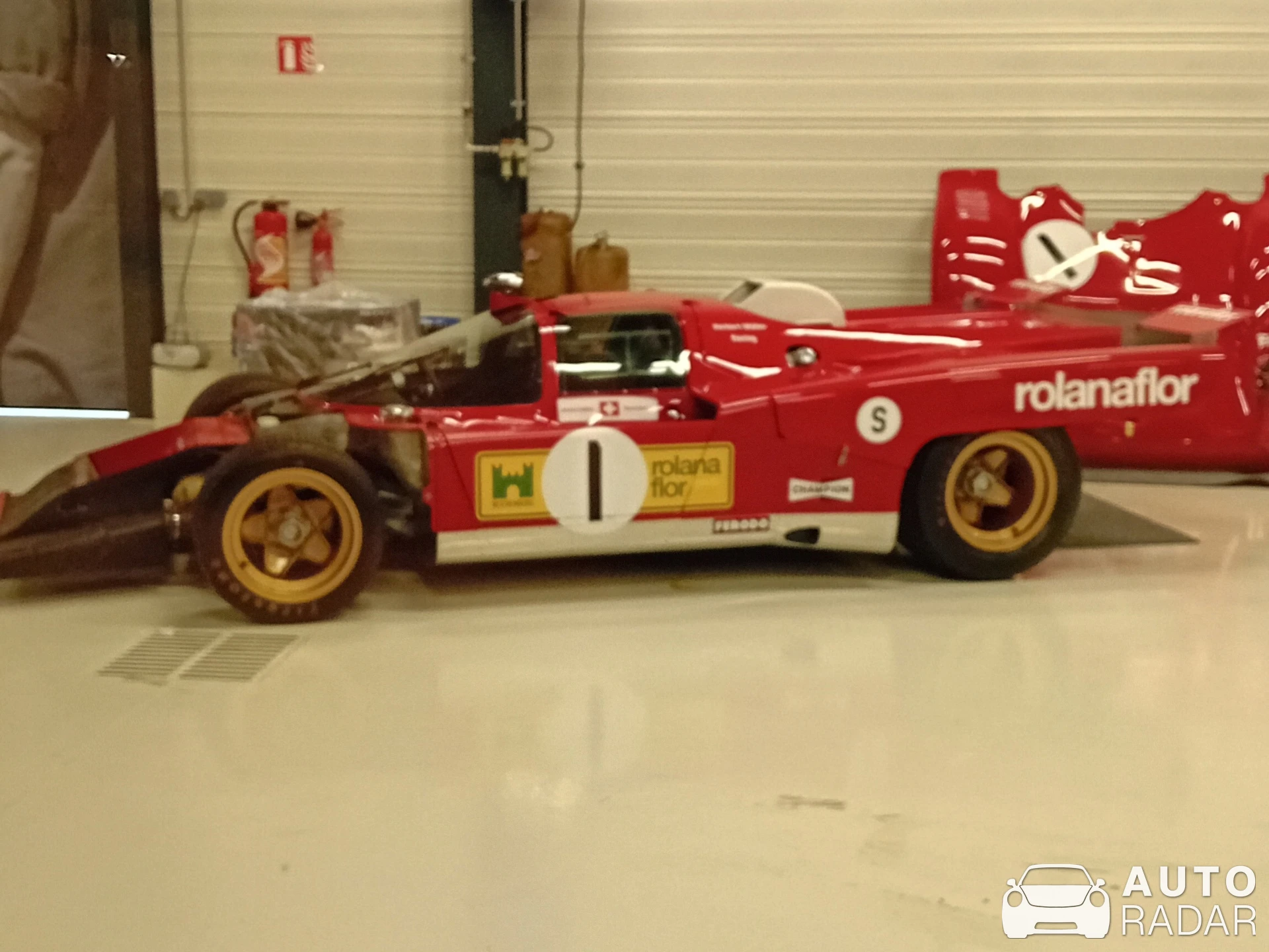 Ferrari 512M spotted in Le Mans