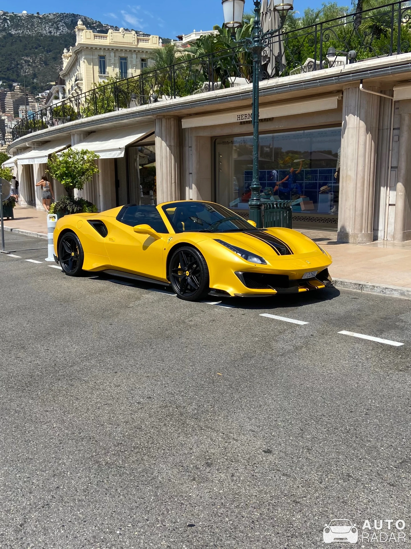 Ferrari 488 Pista Spider spotted in Monaco