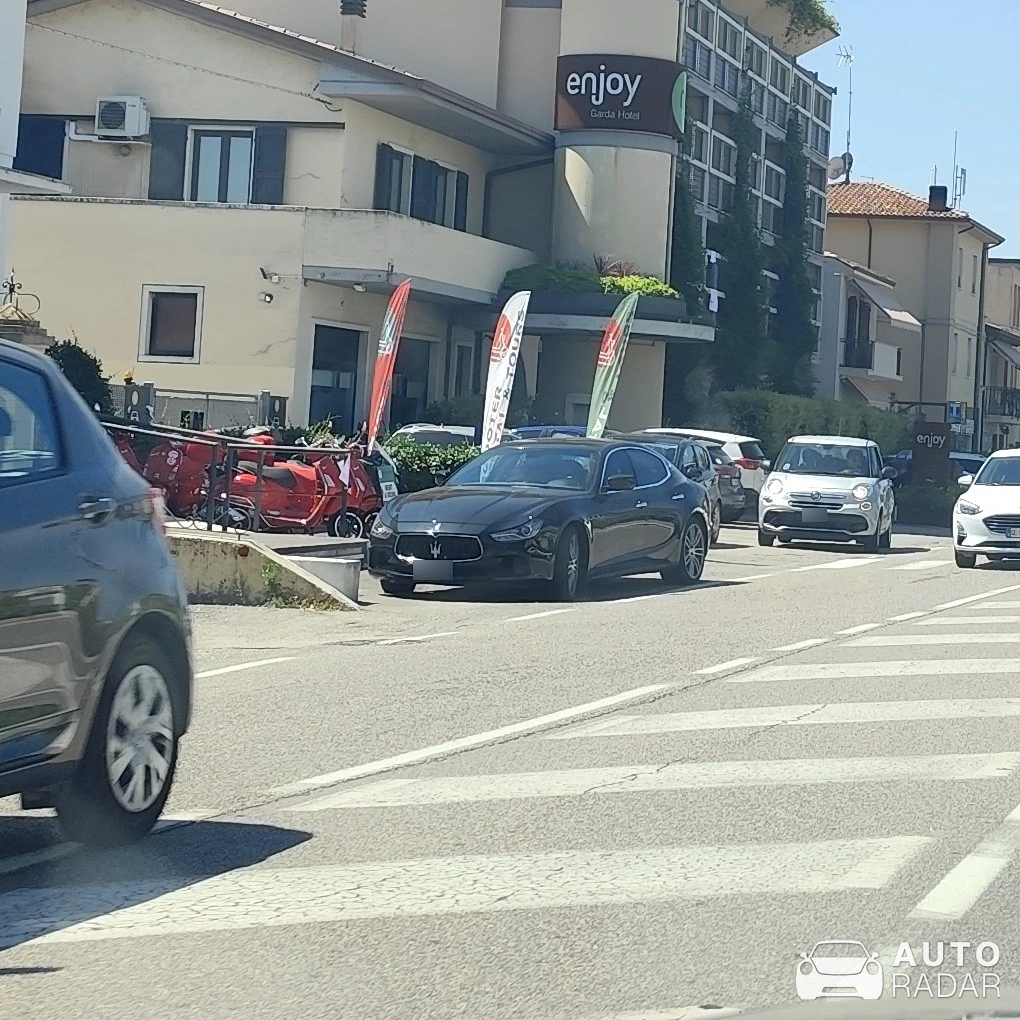 Maserati Ghibli spotted in Peschiera del Garda