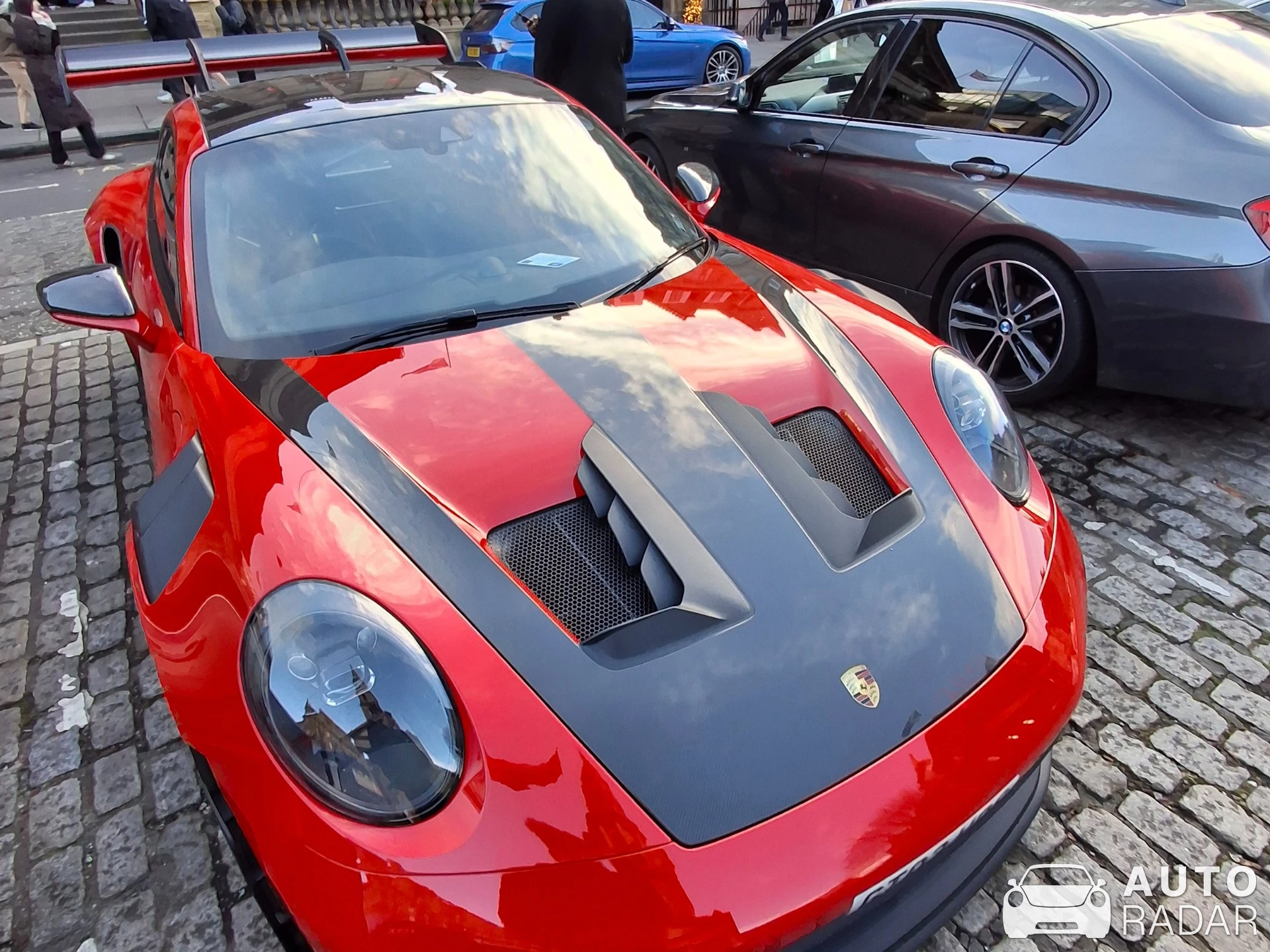 Porsche 992 GT3 RS MkI Weissach Package spotted in Edinburgh
