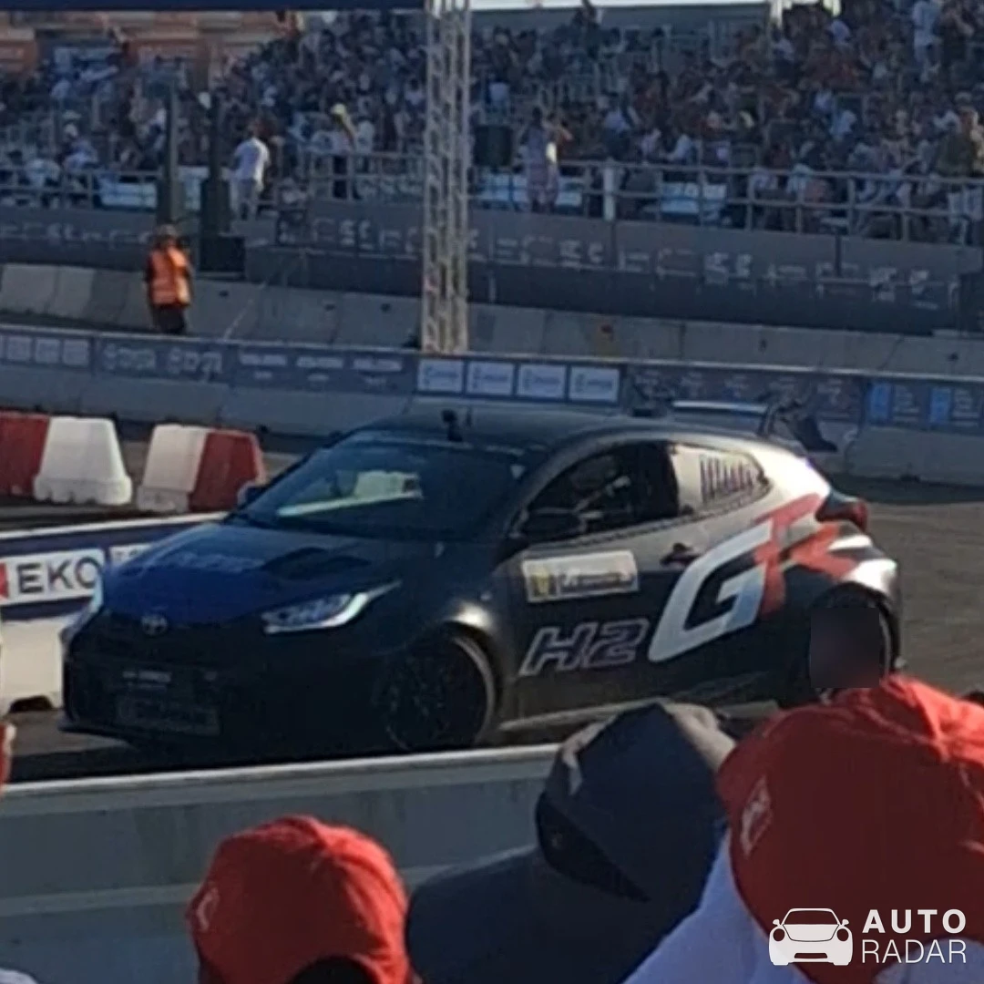 Toyota GR Yaris H2 Concept spotted in Vari