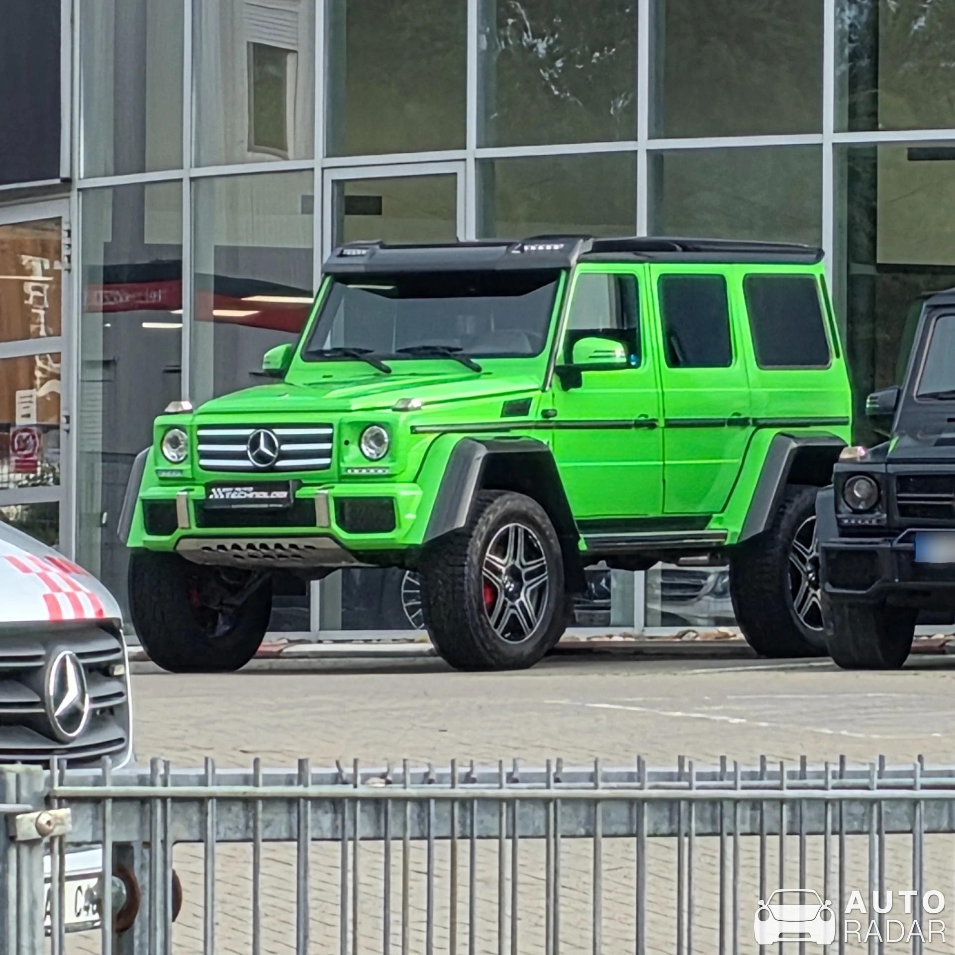 Mercedes-Benz G 500 4X4² spotted in Praha