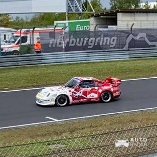 Porsche 993 spotted in Egmond aan Zee