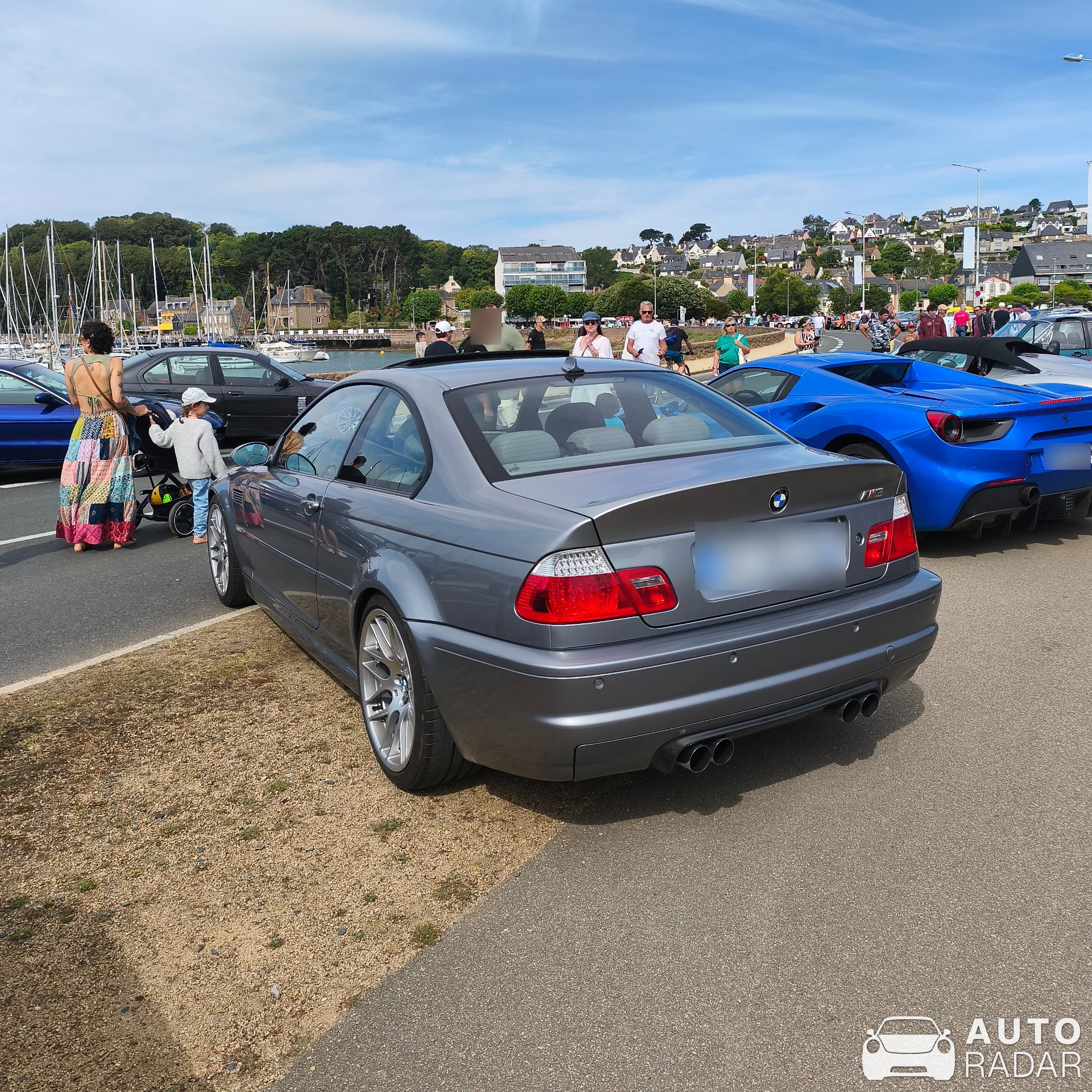 BMW M3 E46 CSL spotted in Perros-Guirec