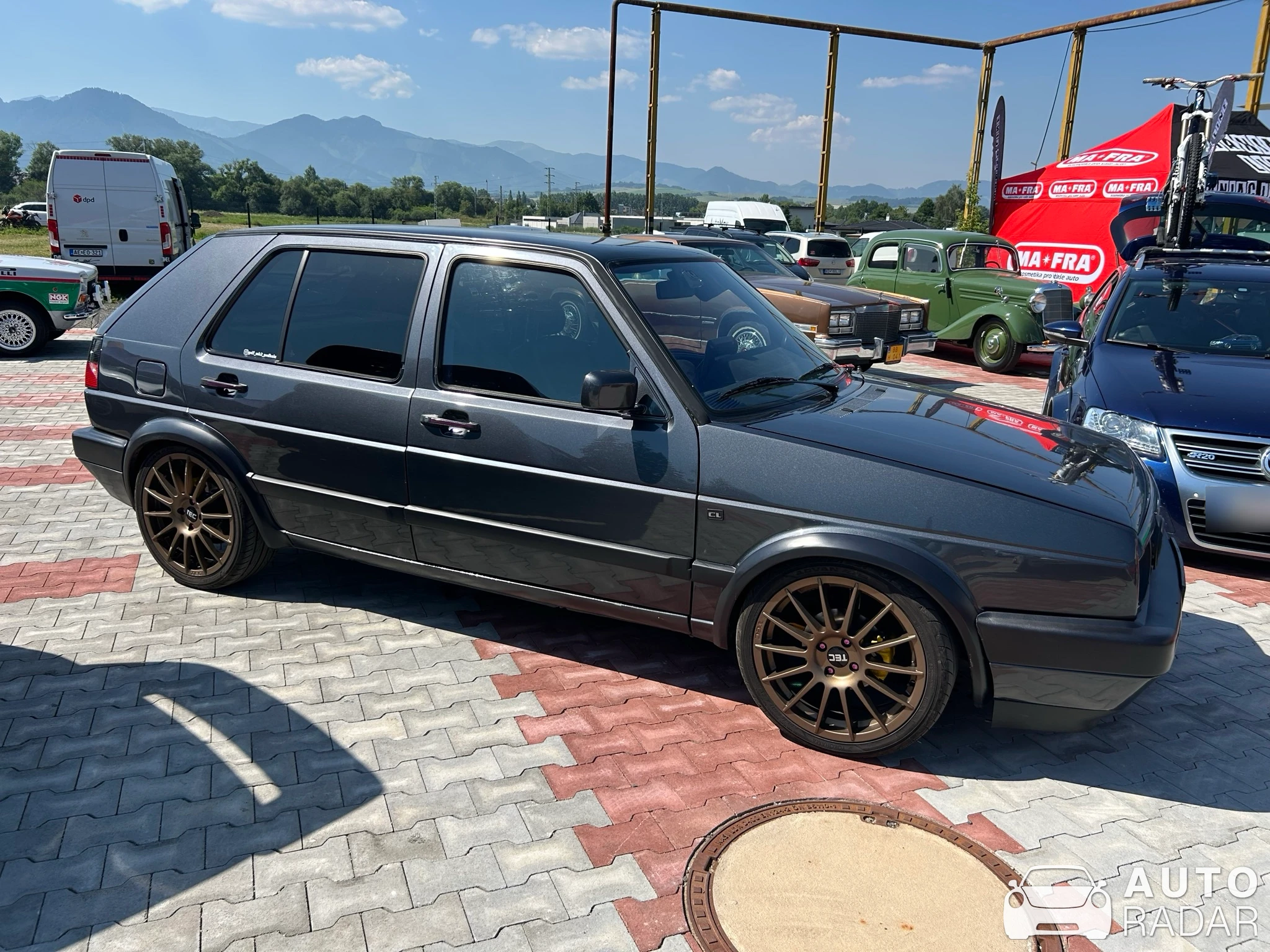 Volkswagen Golf Mk2 spotted in Liptovský Mikuláš