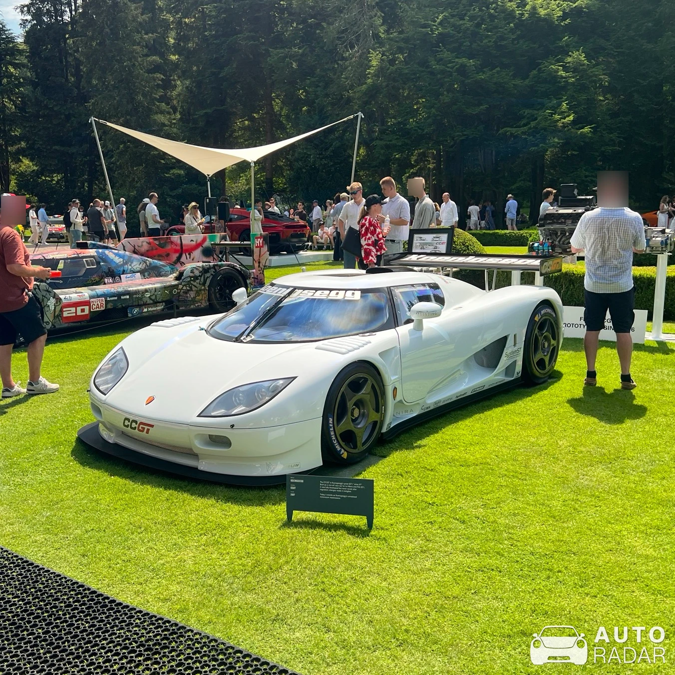 Koenigsegg CCGT spotted in Båstad