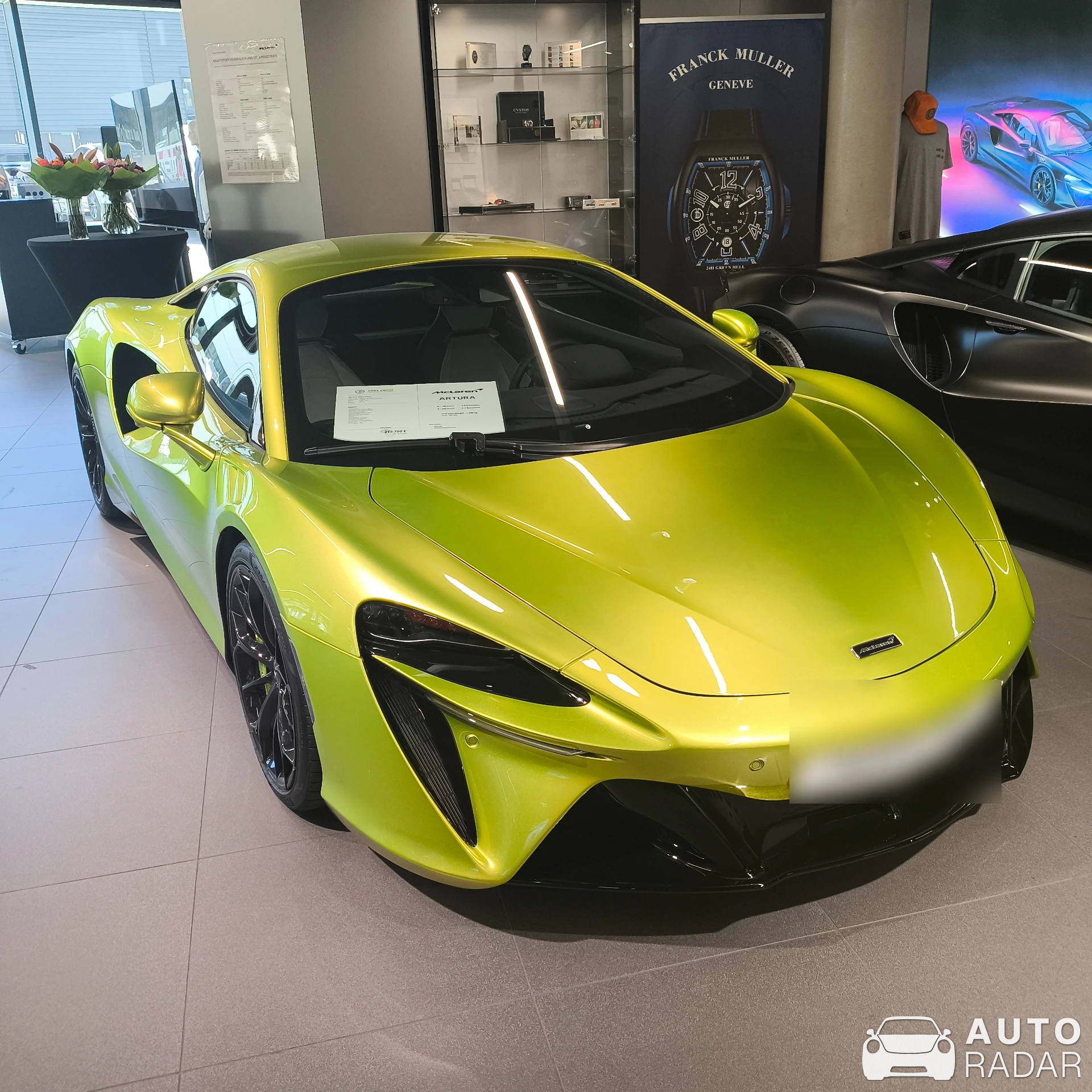 McLaren Artura spotted in Böblingen