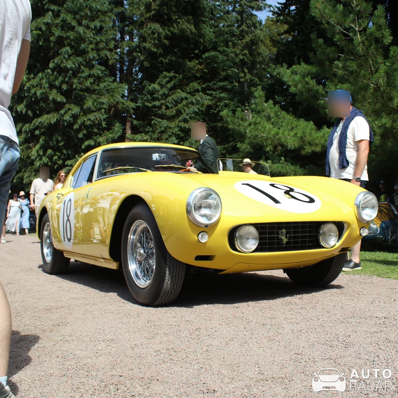 Ferrari 250 GT SWB Berlinetta spotted in Båstad