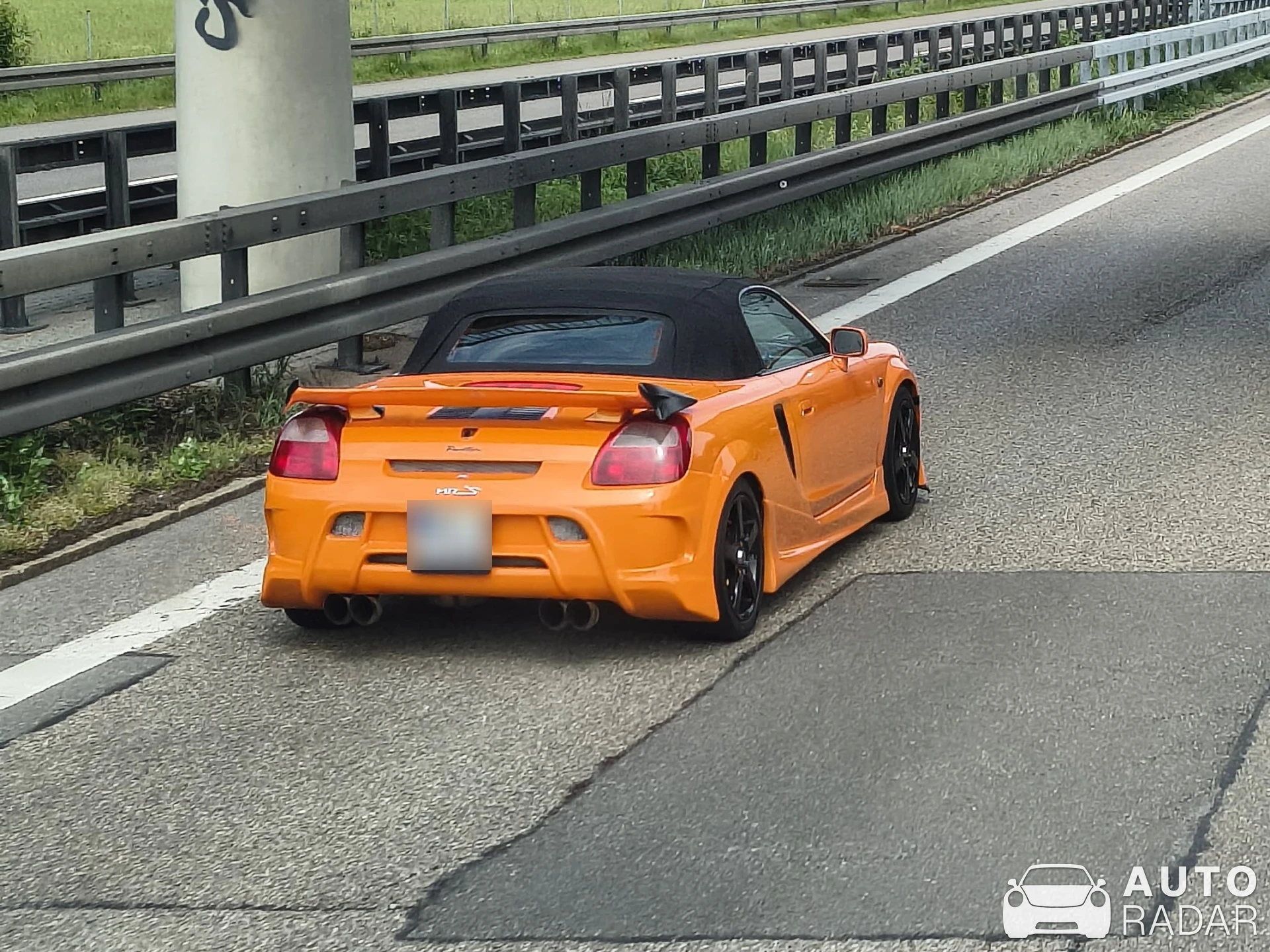 Toyota MR2 W30 spotted in Bielawki