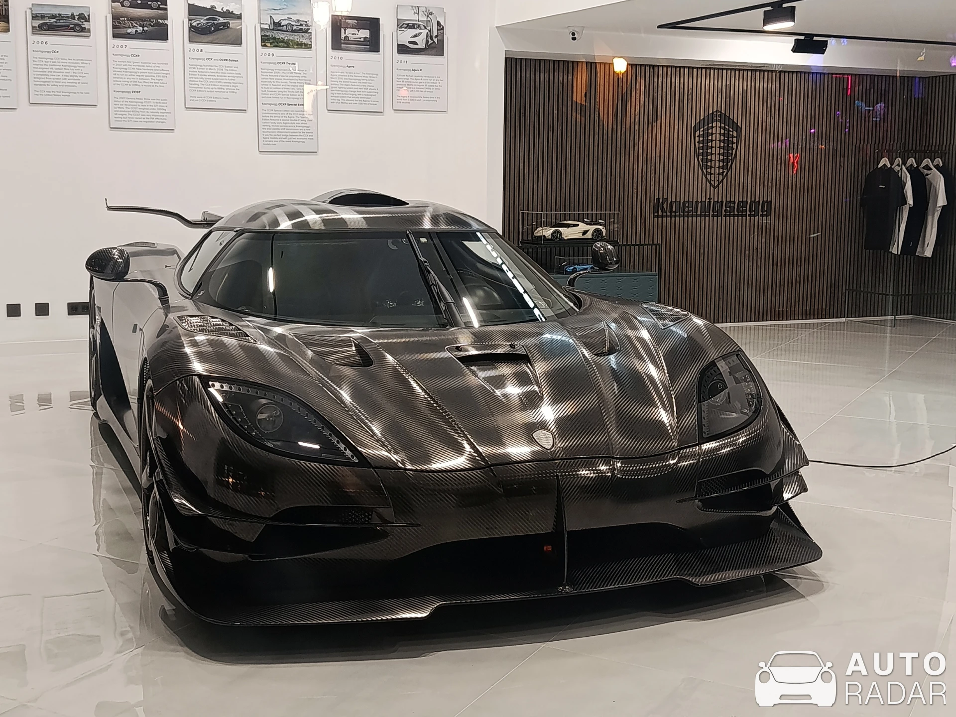 Koenigsegg One:1 spotted in Marbella