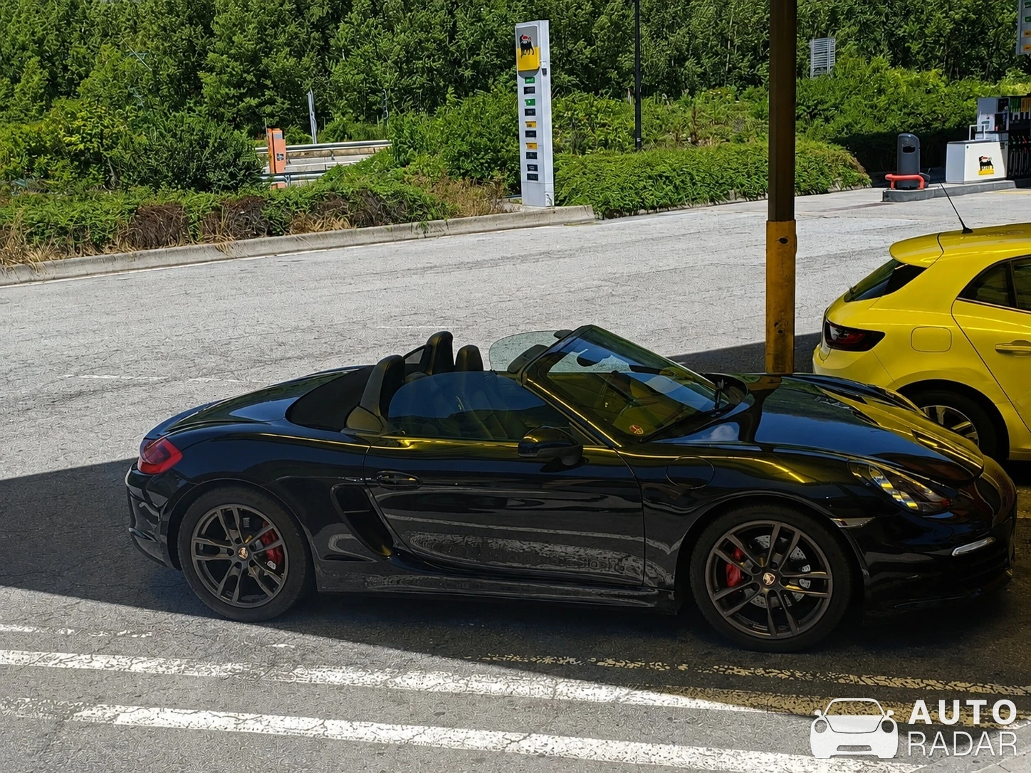 Porsche 981 Boxster spotted in Valloire