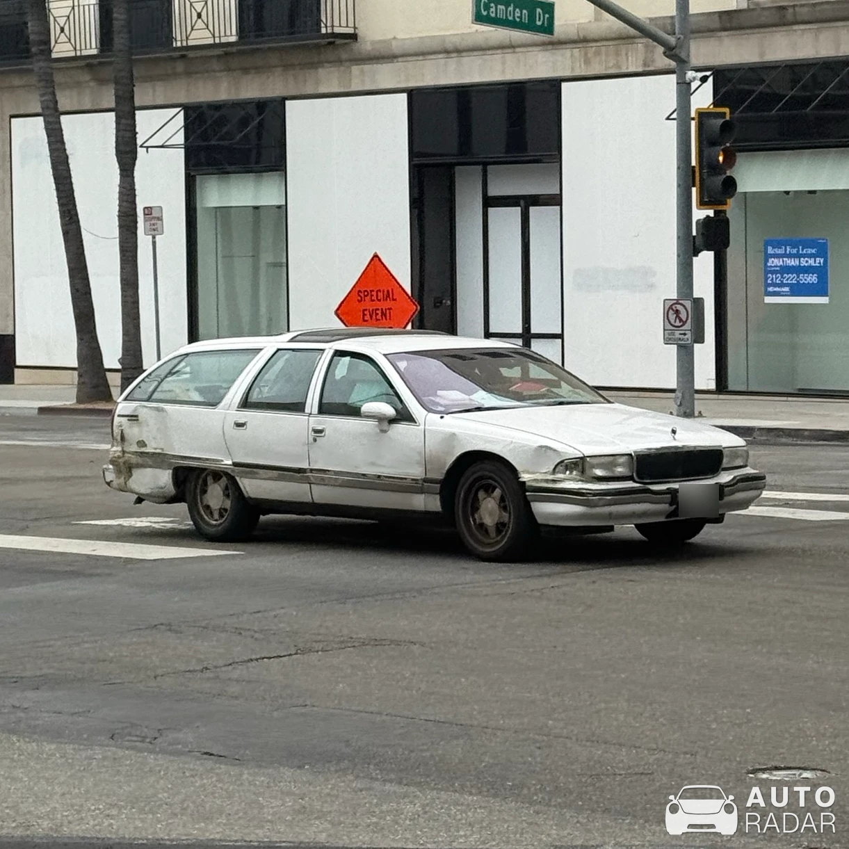Buick Roadmaster spotted in Beverly Hills