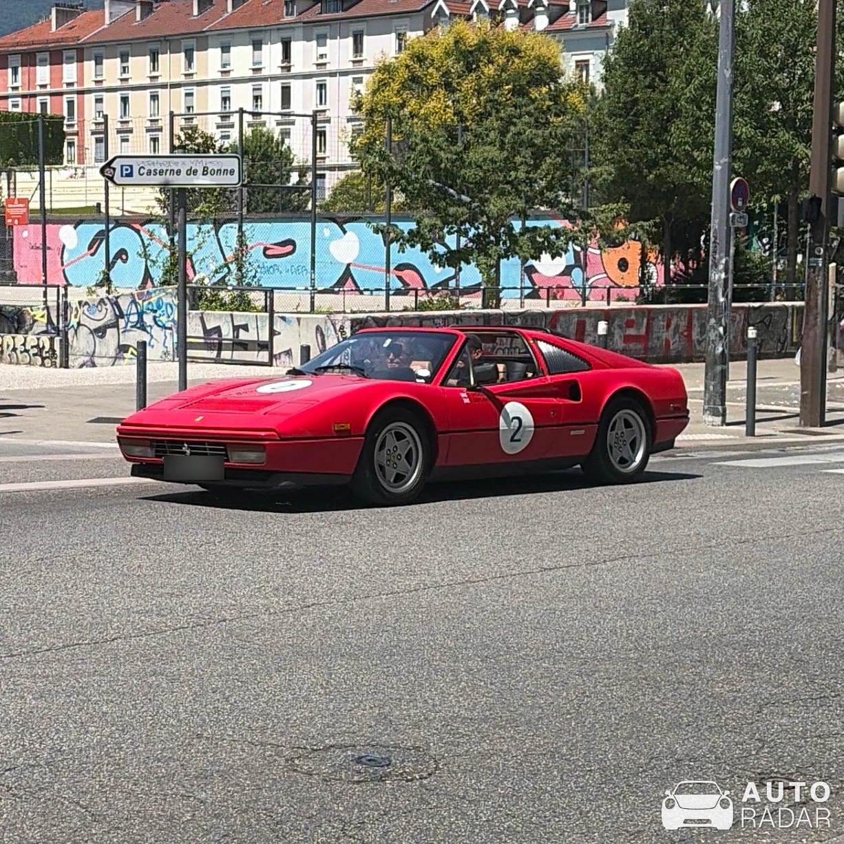 Ferrari Testarossa Spider spotted in Grenoble