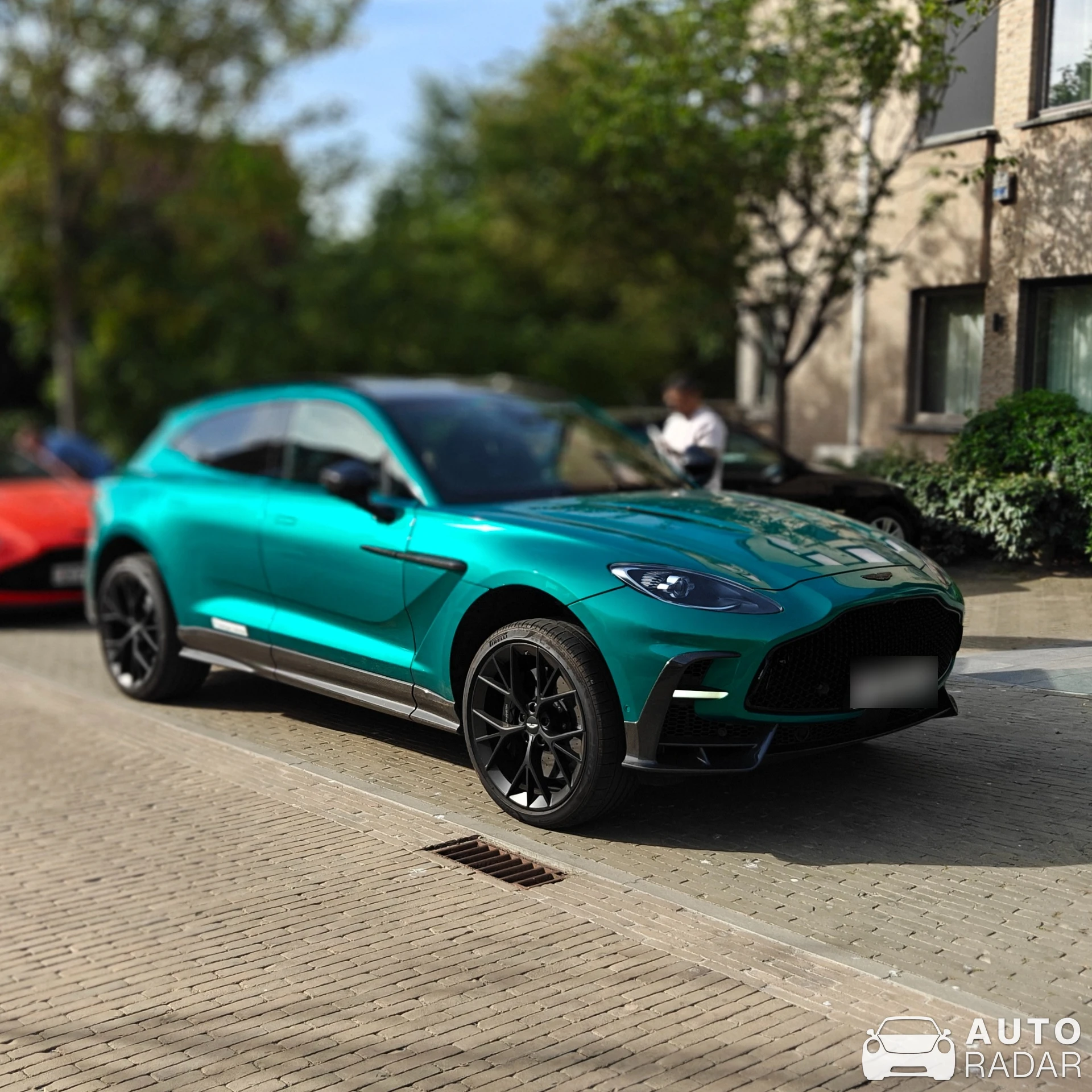 Aston Martin DBX S spotted in Koksijde