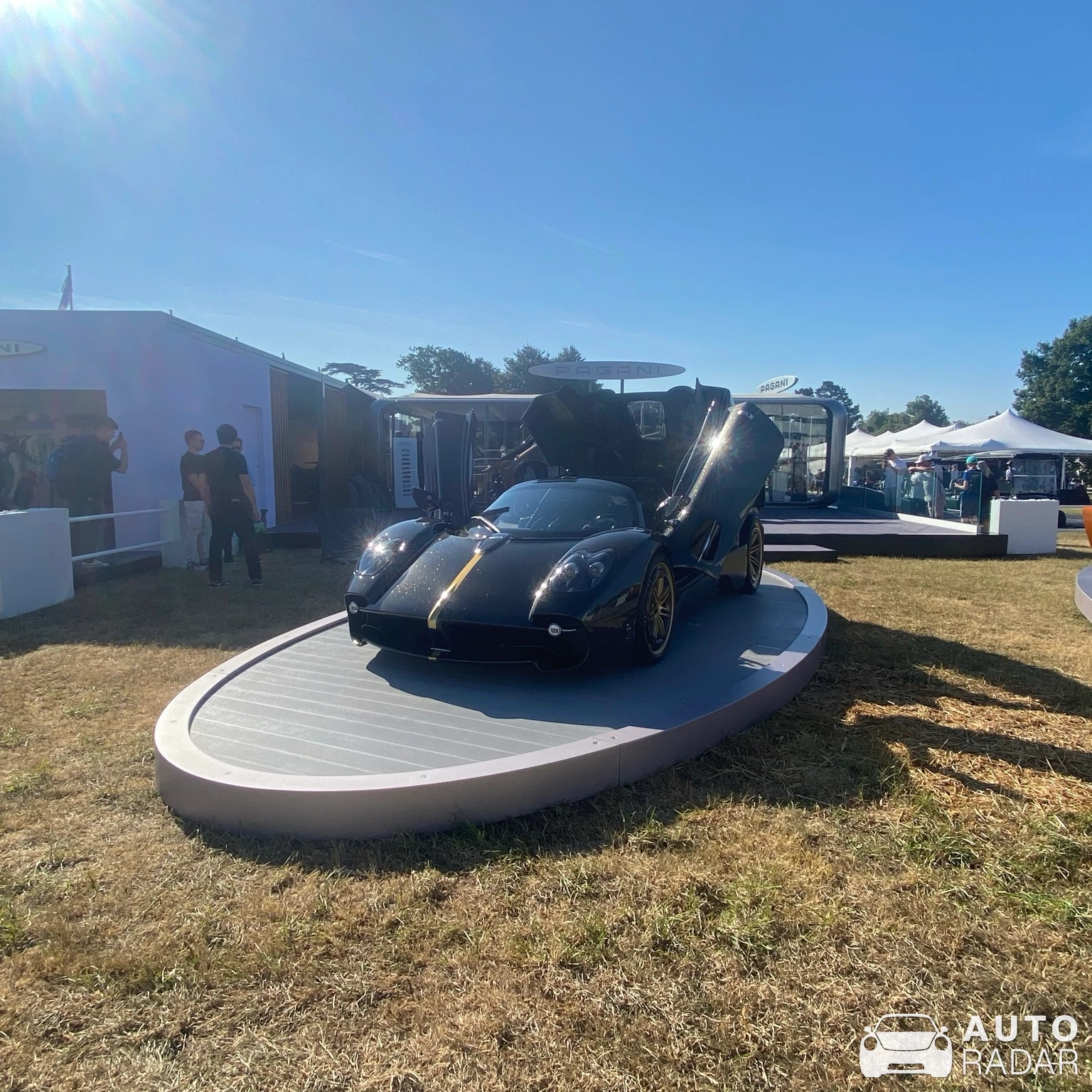 Pagani Utopia spotted in Worthing