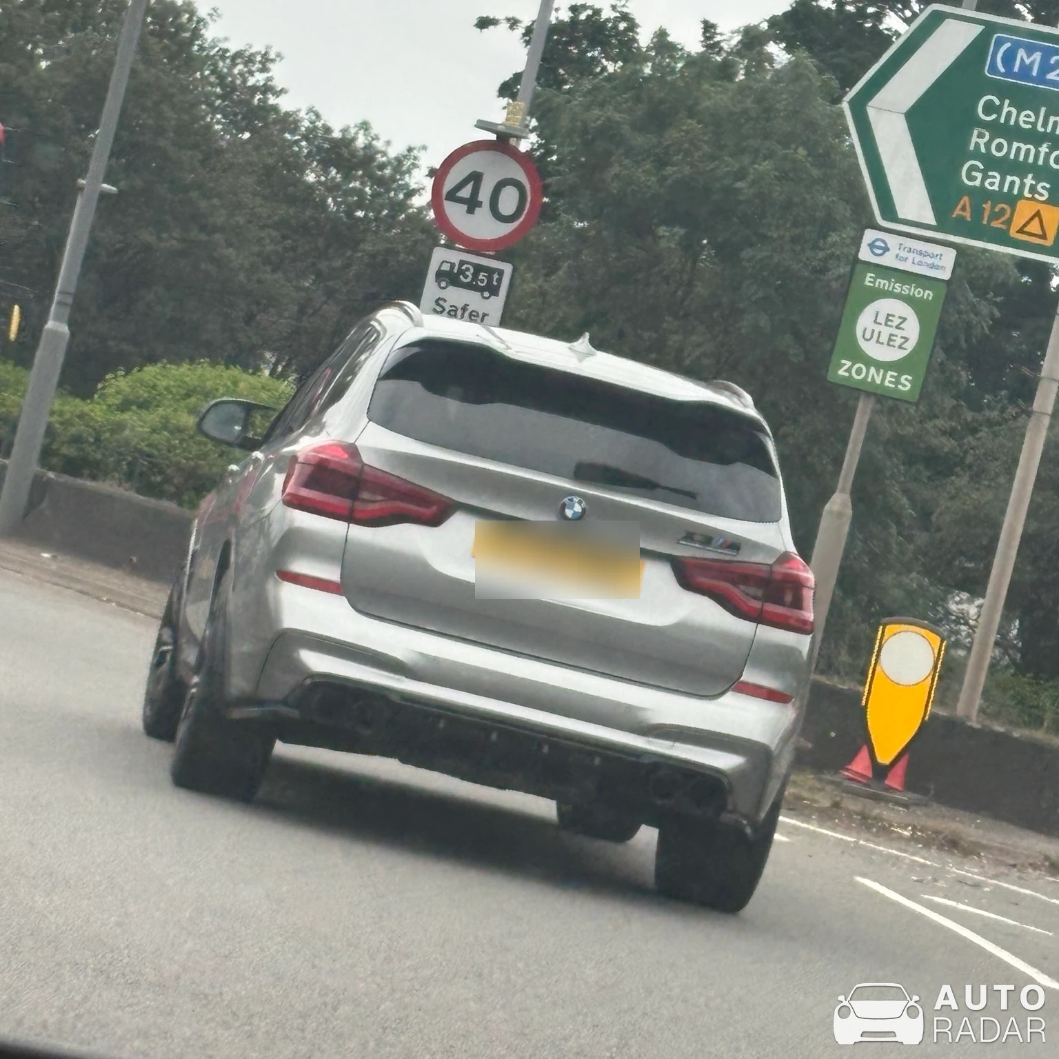 BMW X3 M F97 Competition spotted in Ilford