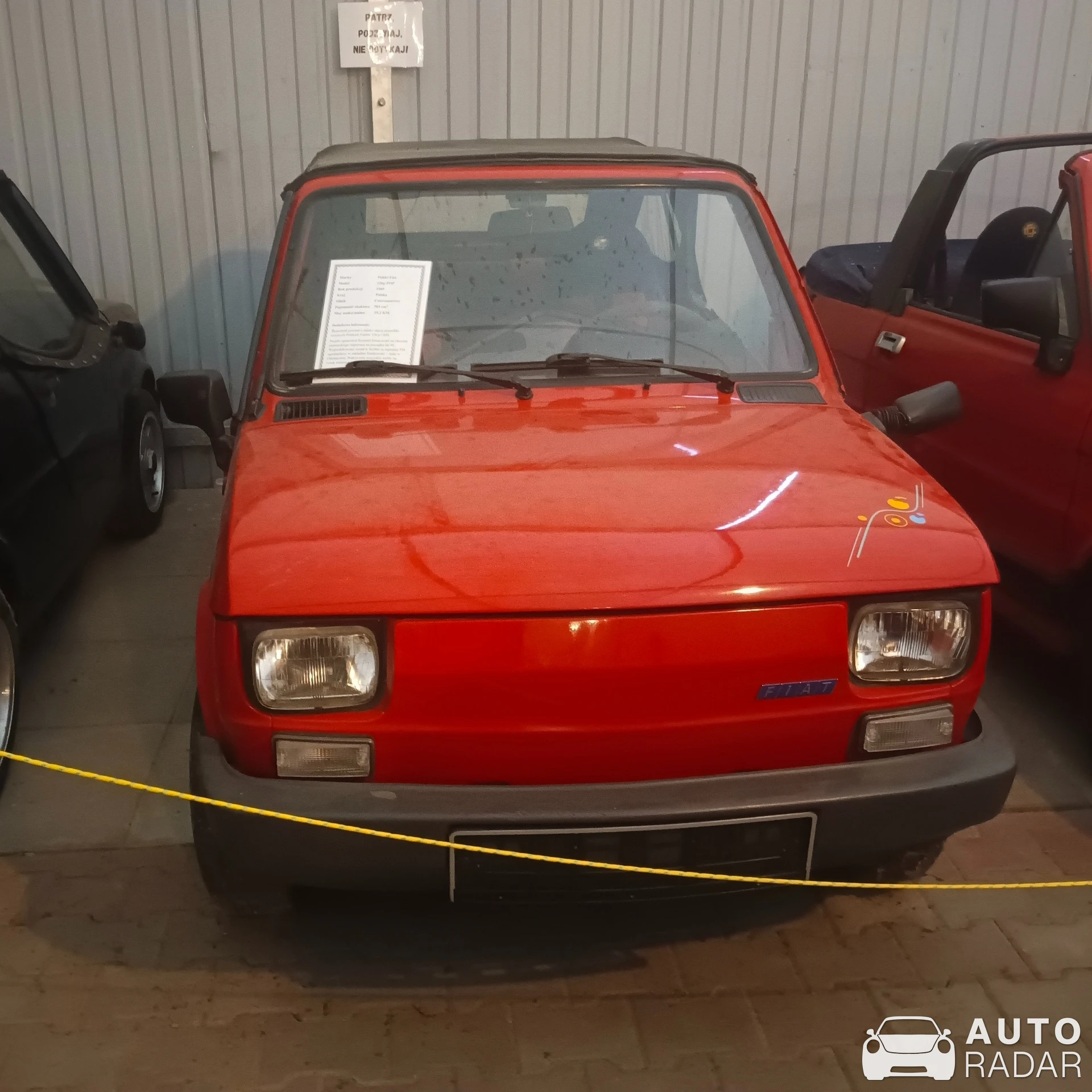 Polski Fiat 126p Cabrio spotted in Skierniewice