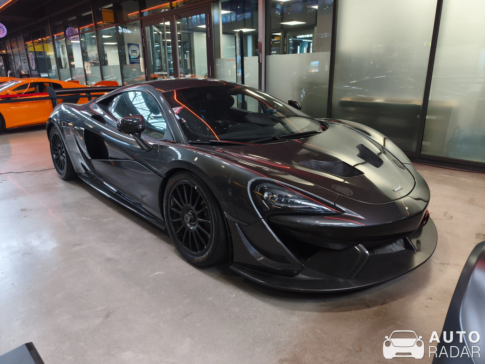 McLaren 570S GT4 spotted in München