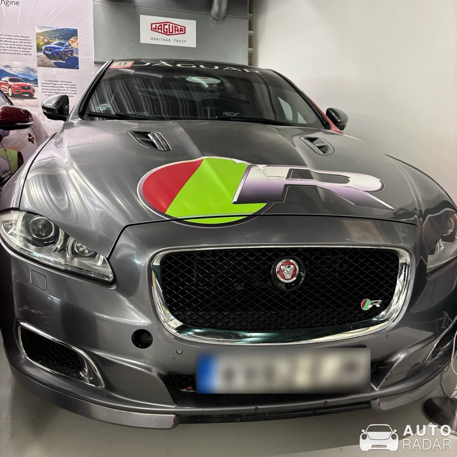 Jaguar XJ spotted in Warwick
