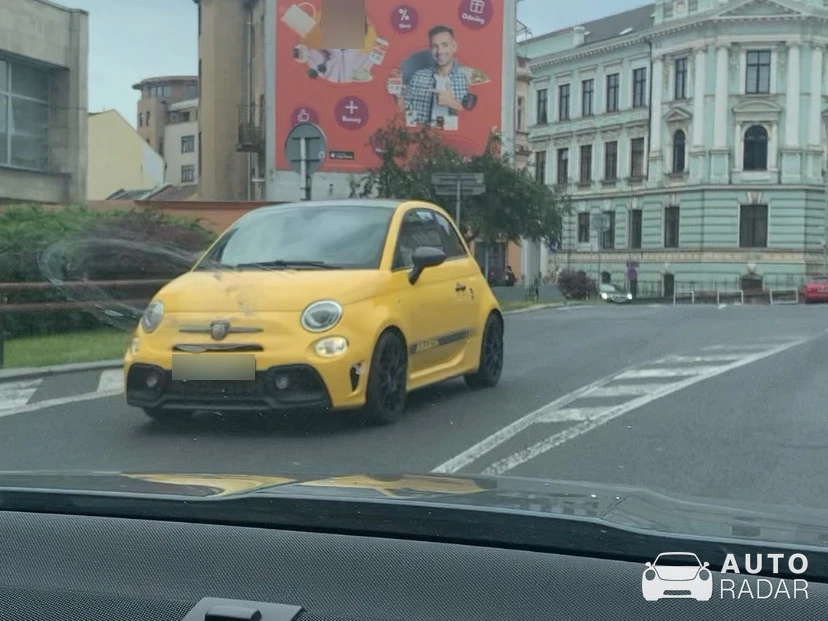 Abarth 595 spotted in Litomerice