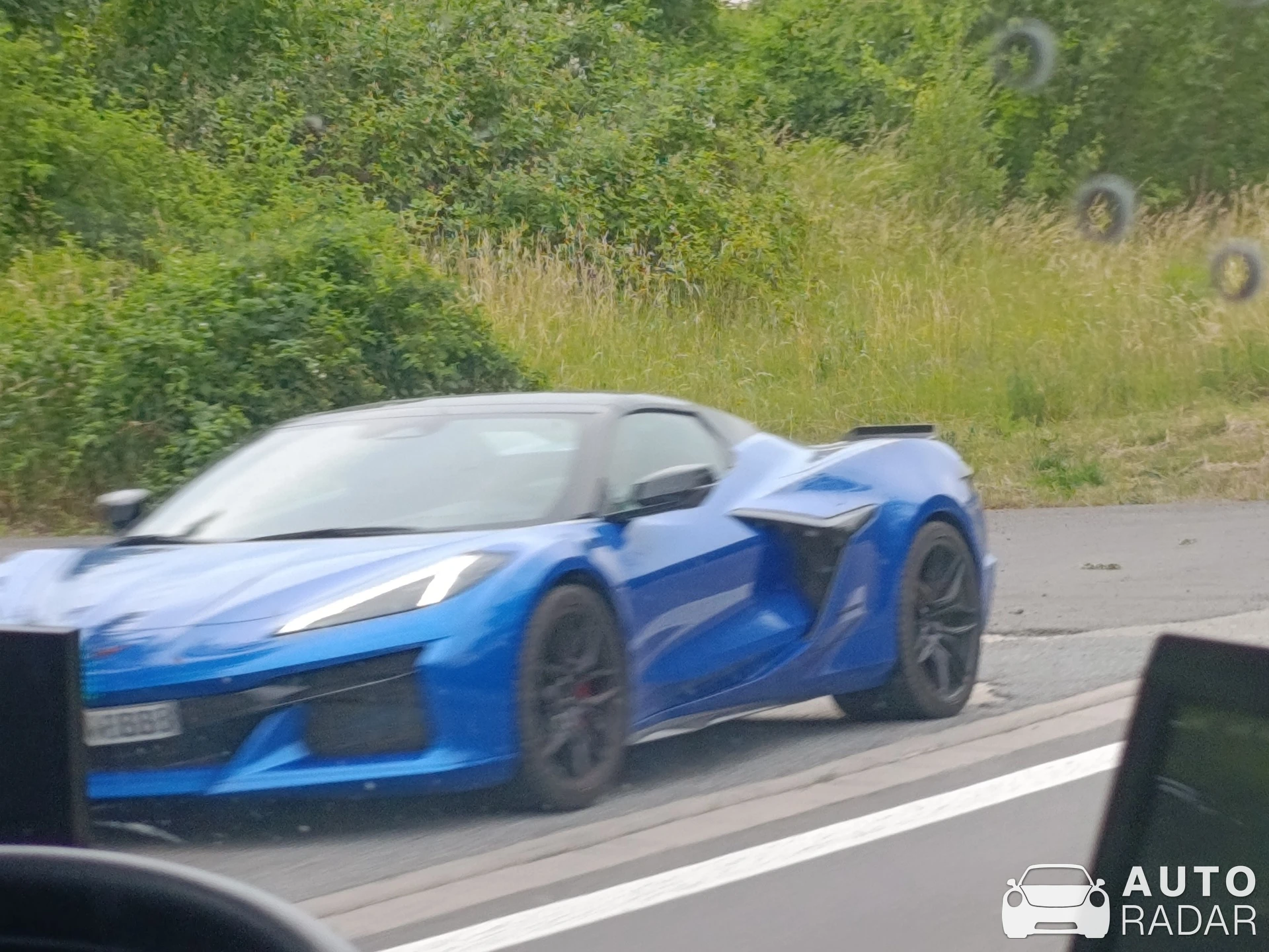 Chevrolet Corvette C8 E-Ray spotted in Popůvky