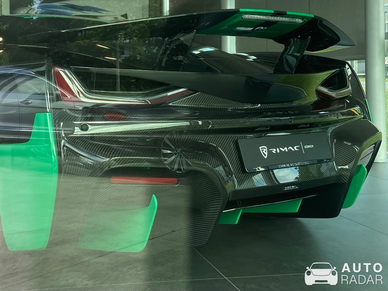Rimac Nevera Time Attack spotted in Glattpark (Opfikon)