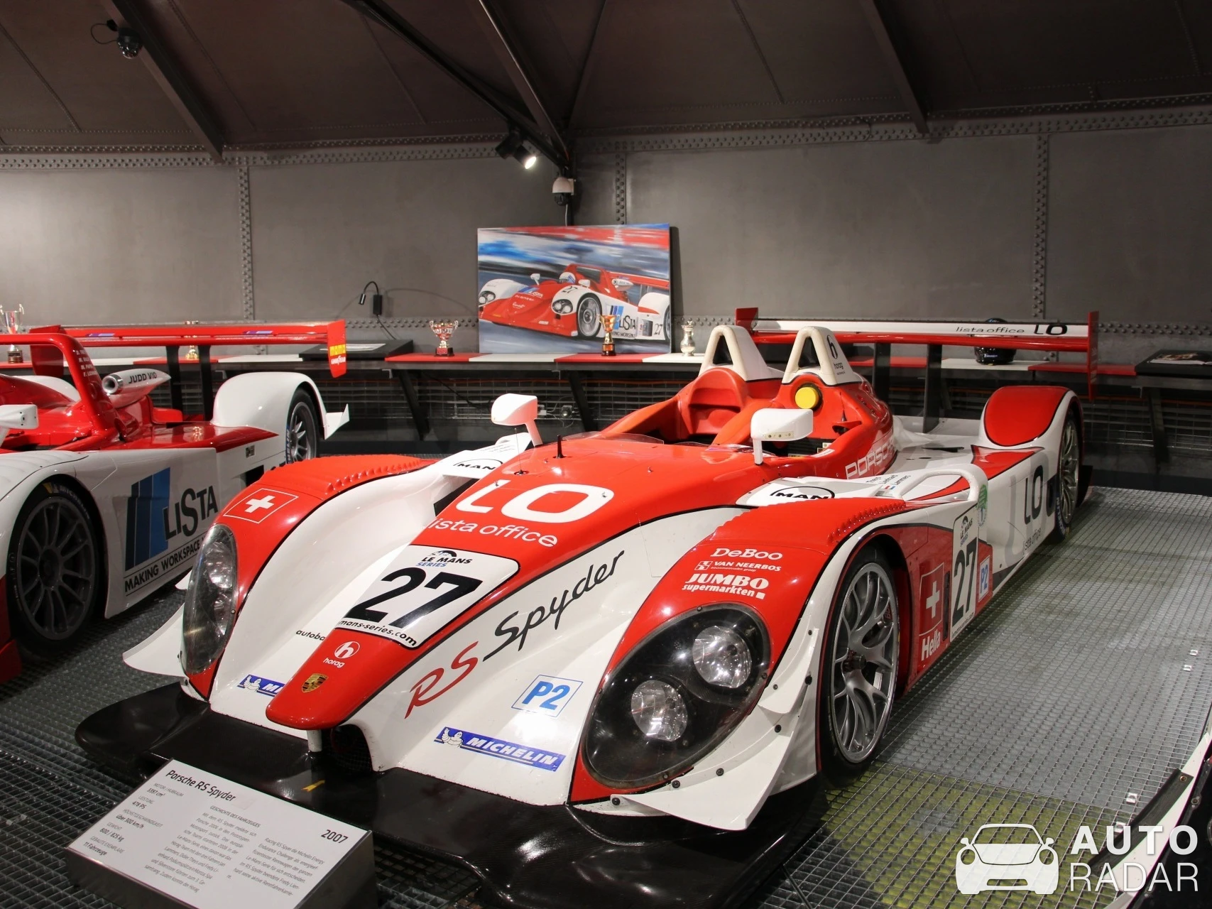 Porsche RS Spyder spotted in Romanshorn