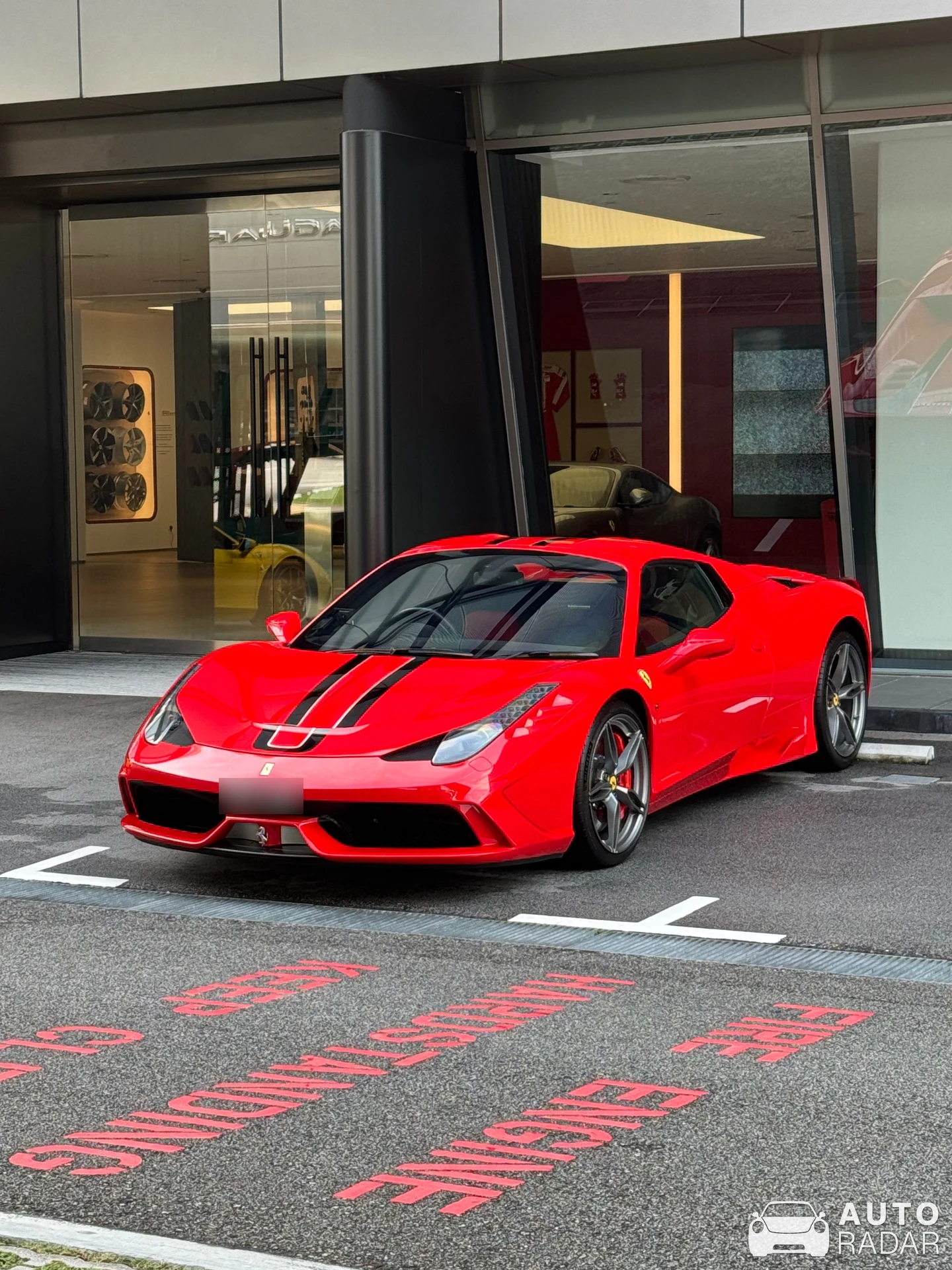 Ferrari 458 Speciale A spotted in Singapore
