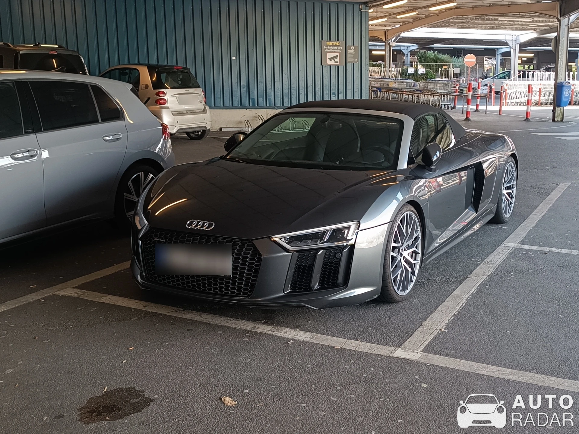 Audi R8 Type 4S spotted in Salzgitter