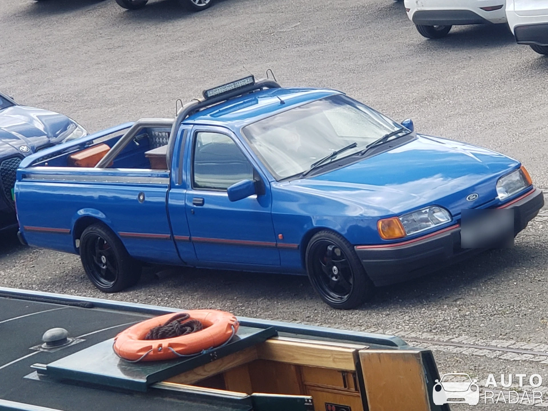 Ford Sierra P100 spotted in Llangollen
